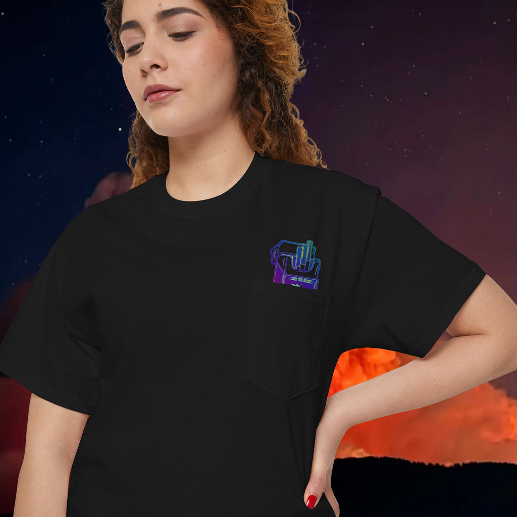 Smokes Unisex Heavy Cotton Pocket Tee