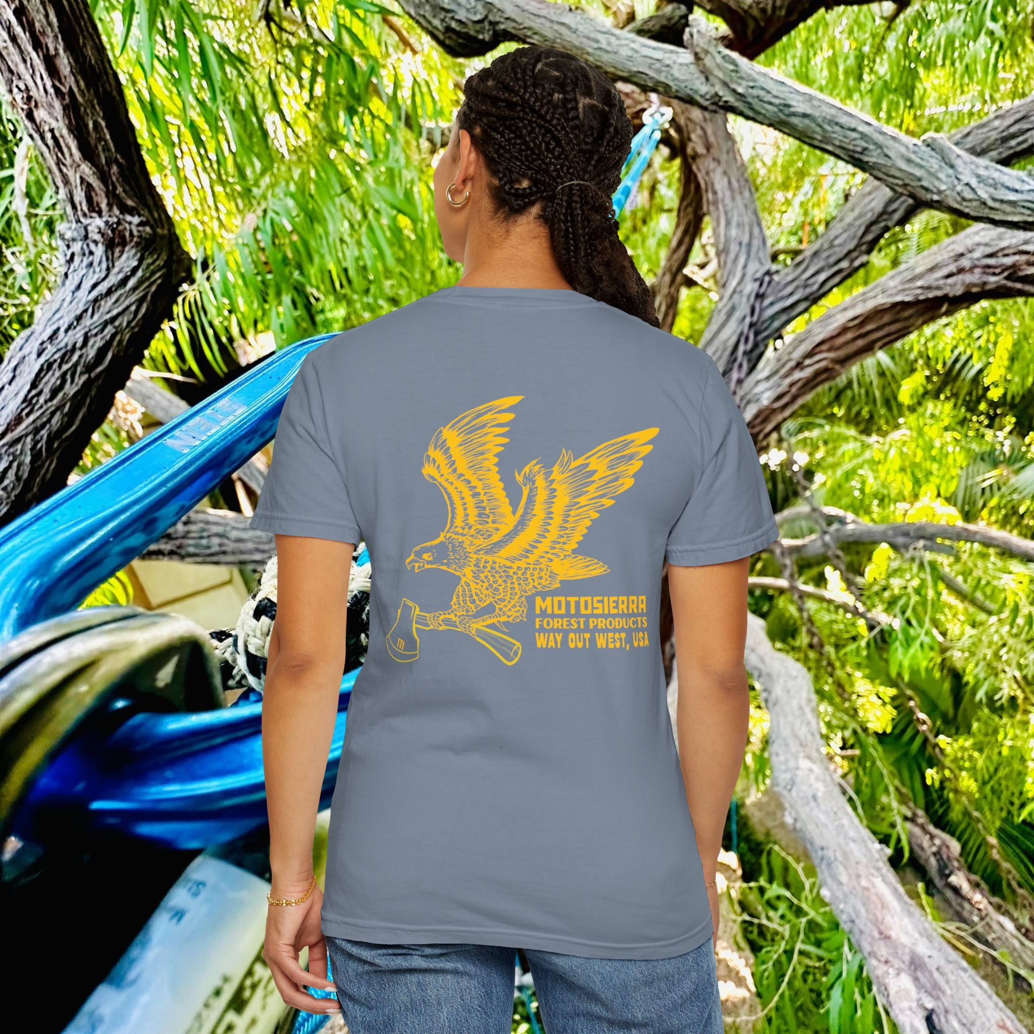 Eagle Unisex Garment-Dyed T-shirt