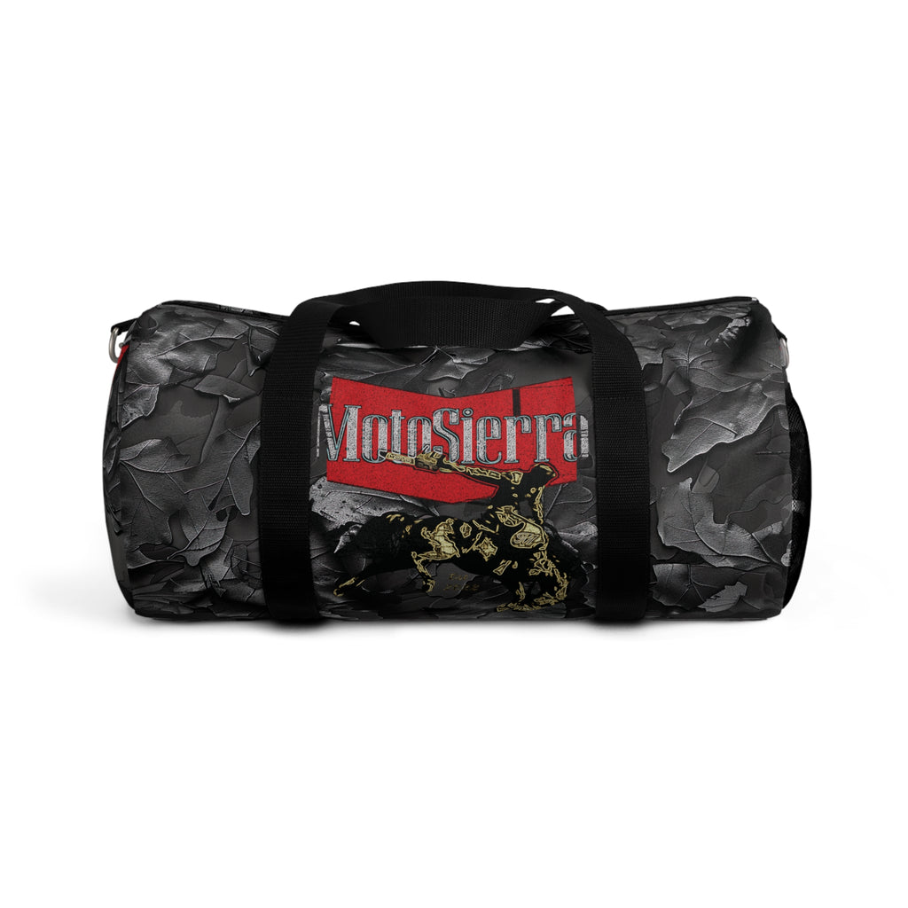 Gray Leaf Camo Duffel Bag