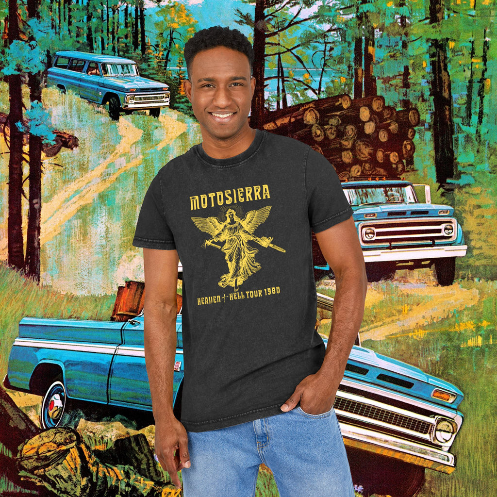 EUROPE ONLY 1980 Acid Washed Chainsaw Tee