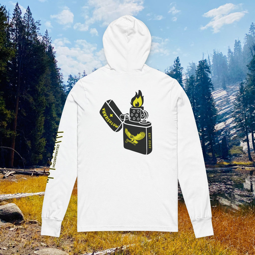 Flint Unisex Hooded Long Sleeve Tee