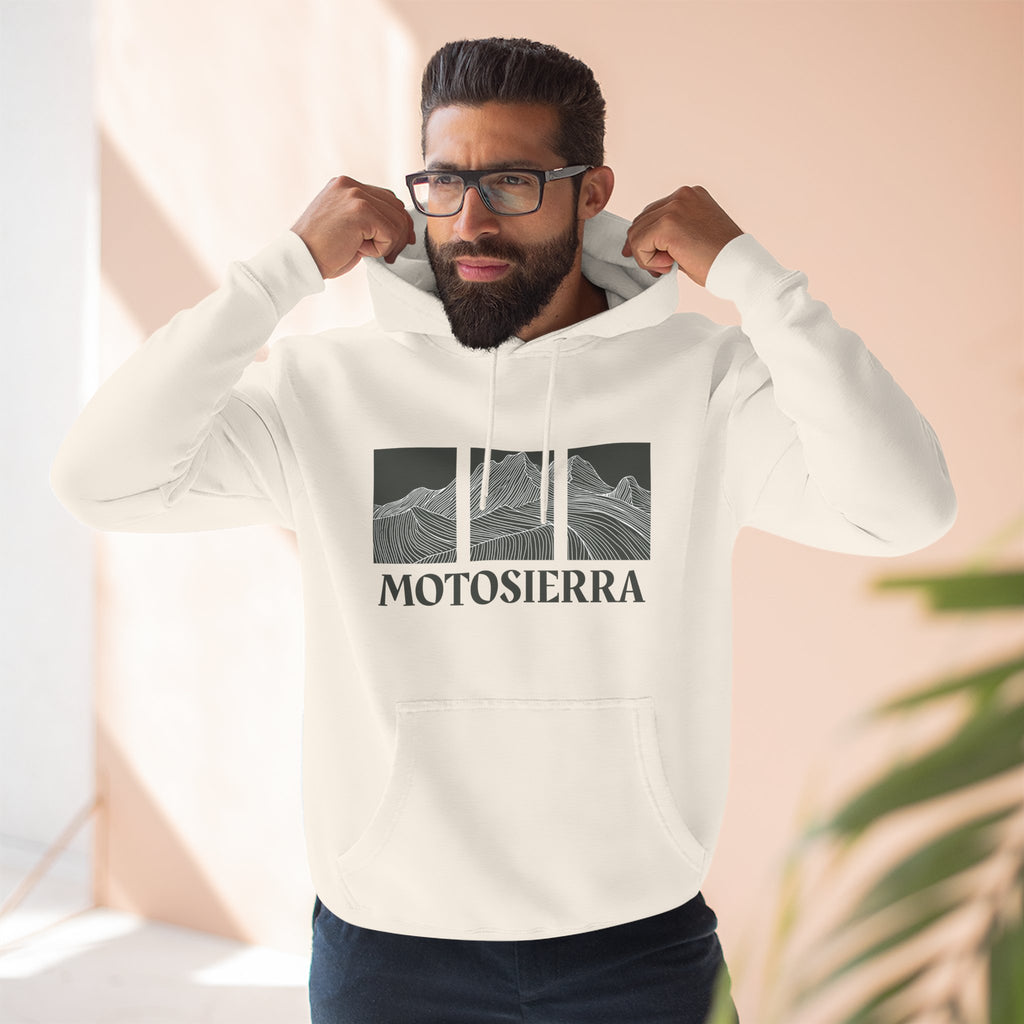 Bowden Three-Panel Fleece Hoodie