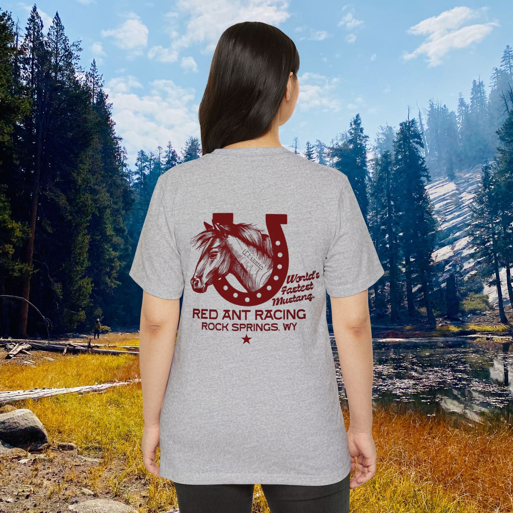 Red Ant Racing Unisex Recycled Organic T-Shirt