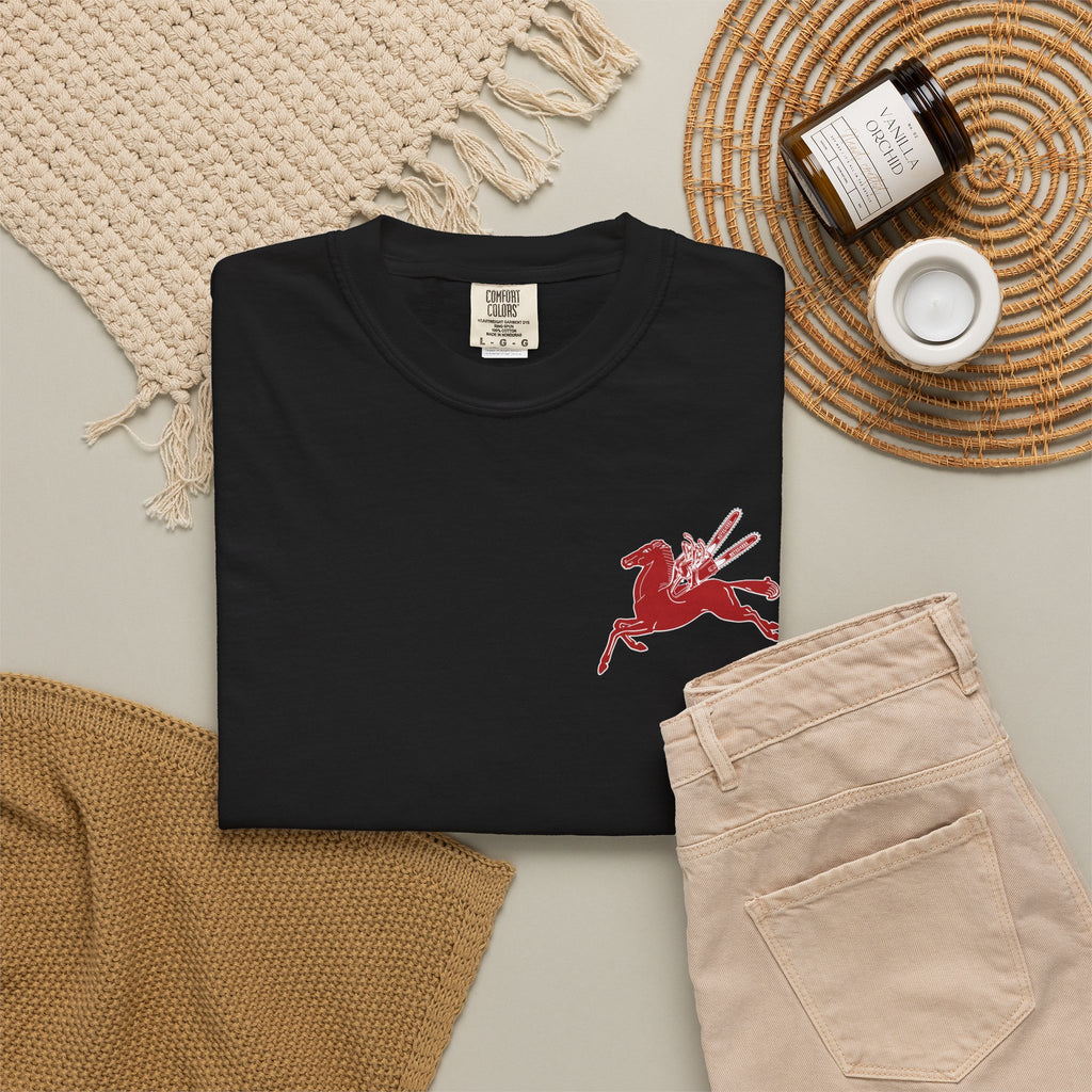 Pegasus Unisex Garment-Dyed T-shirt