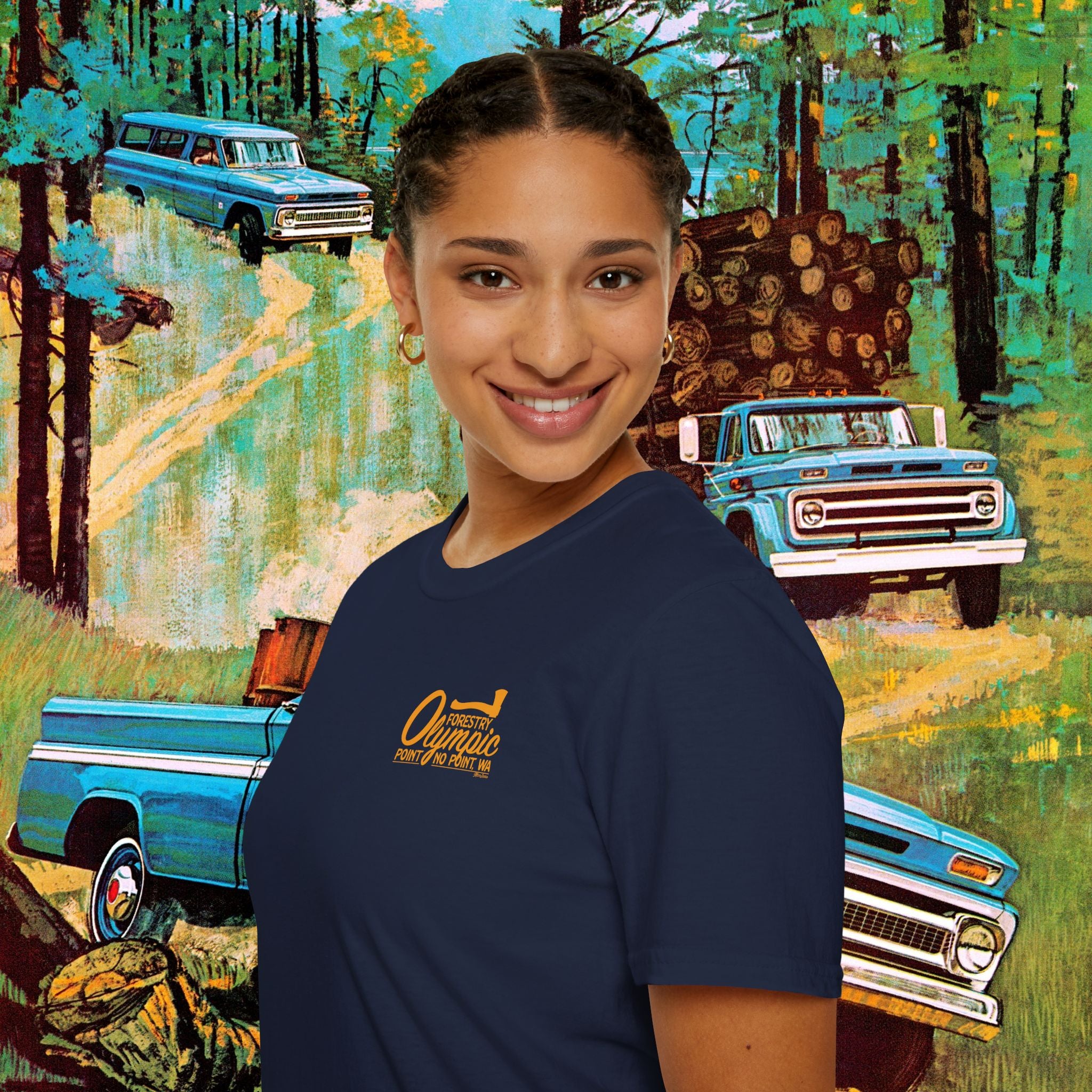 Olympic Forestry Unisex Softstyle T-Shirt