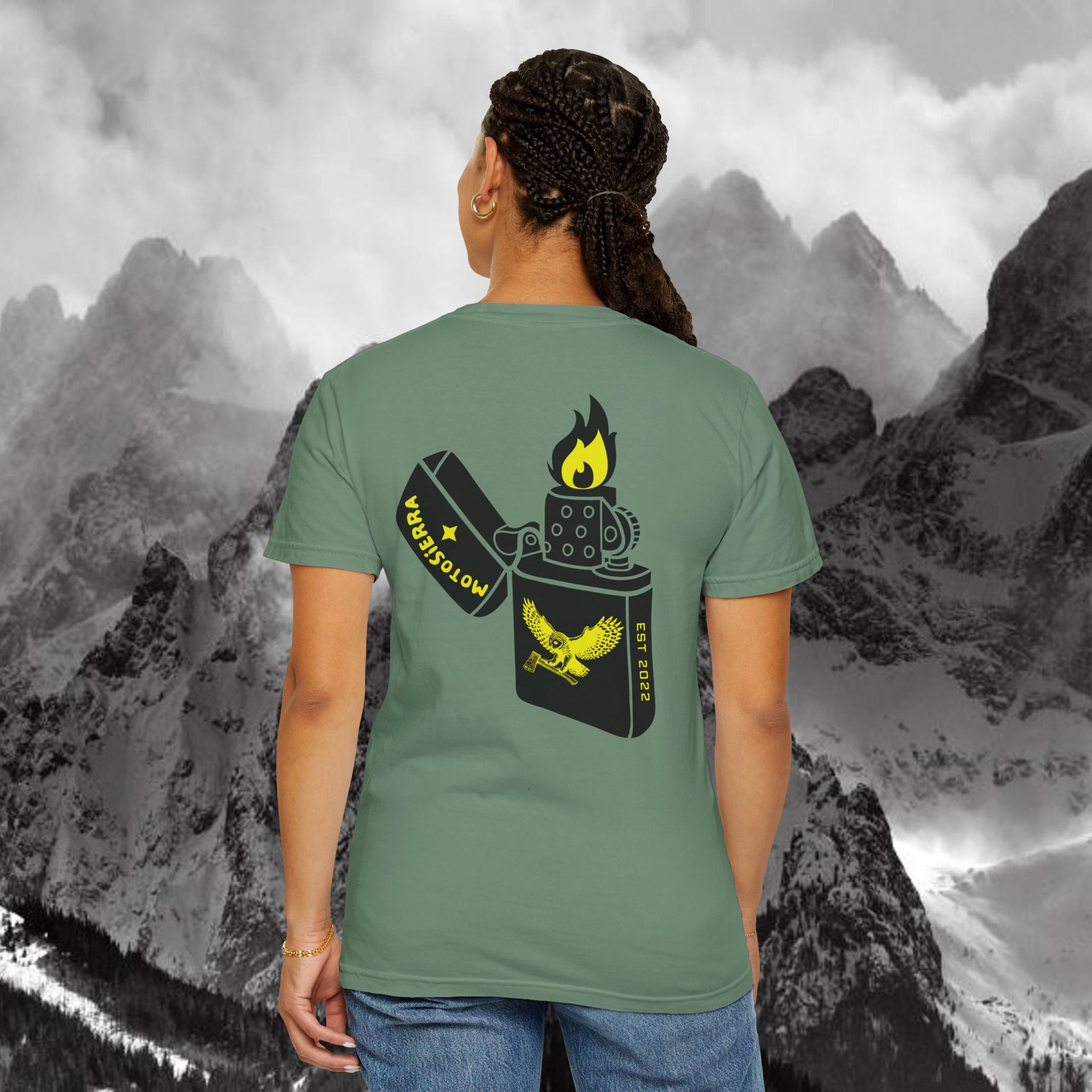 Flint Unisex Garment-Dyed T-shirt