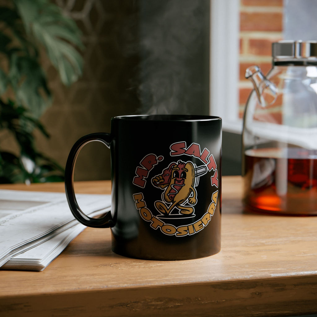 Mr. Salty Black Mug (11oz, 15oz)
