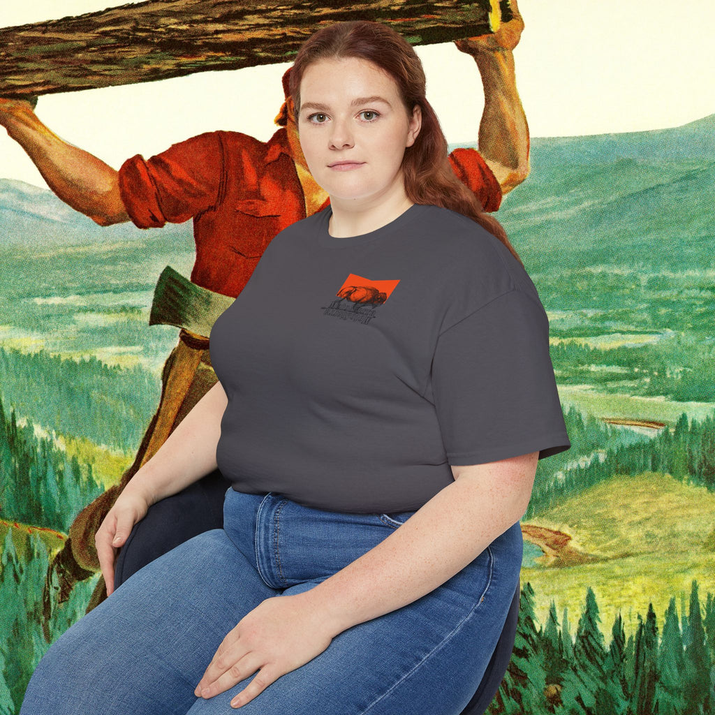 EUROPE ONLY Bison Unisex Ultra Cotton Tee