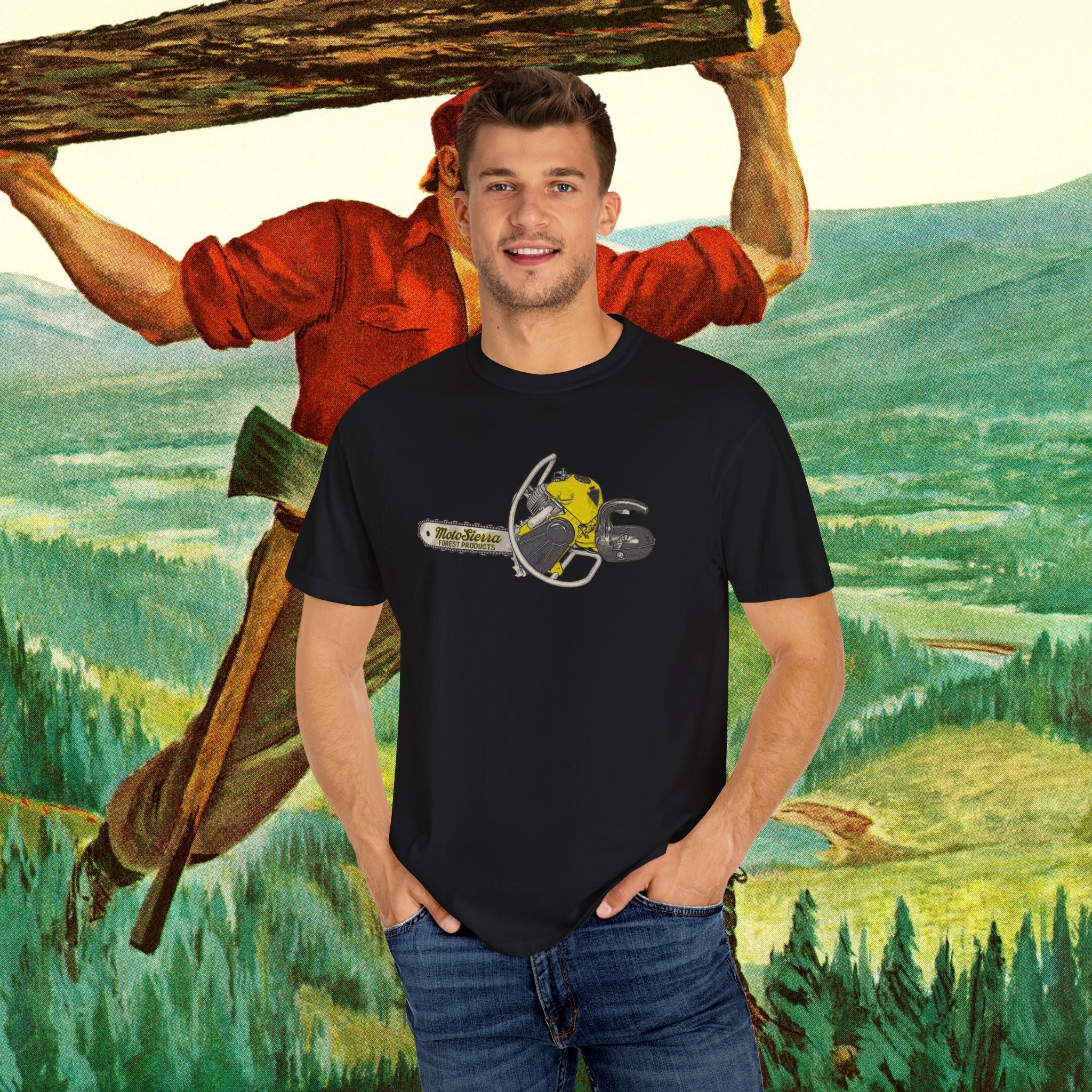 Vintage Chainsaw Unisex T-Shirt | Lumberjack Style | Casual Wear for Outdoorsman, Gift for Father's Day, Tree Lover Gift, Vintage Vibe, [...]