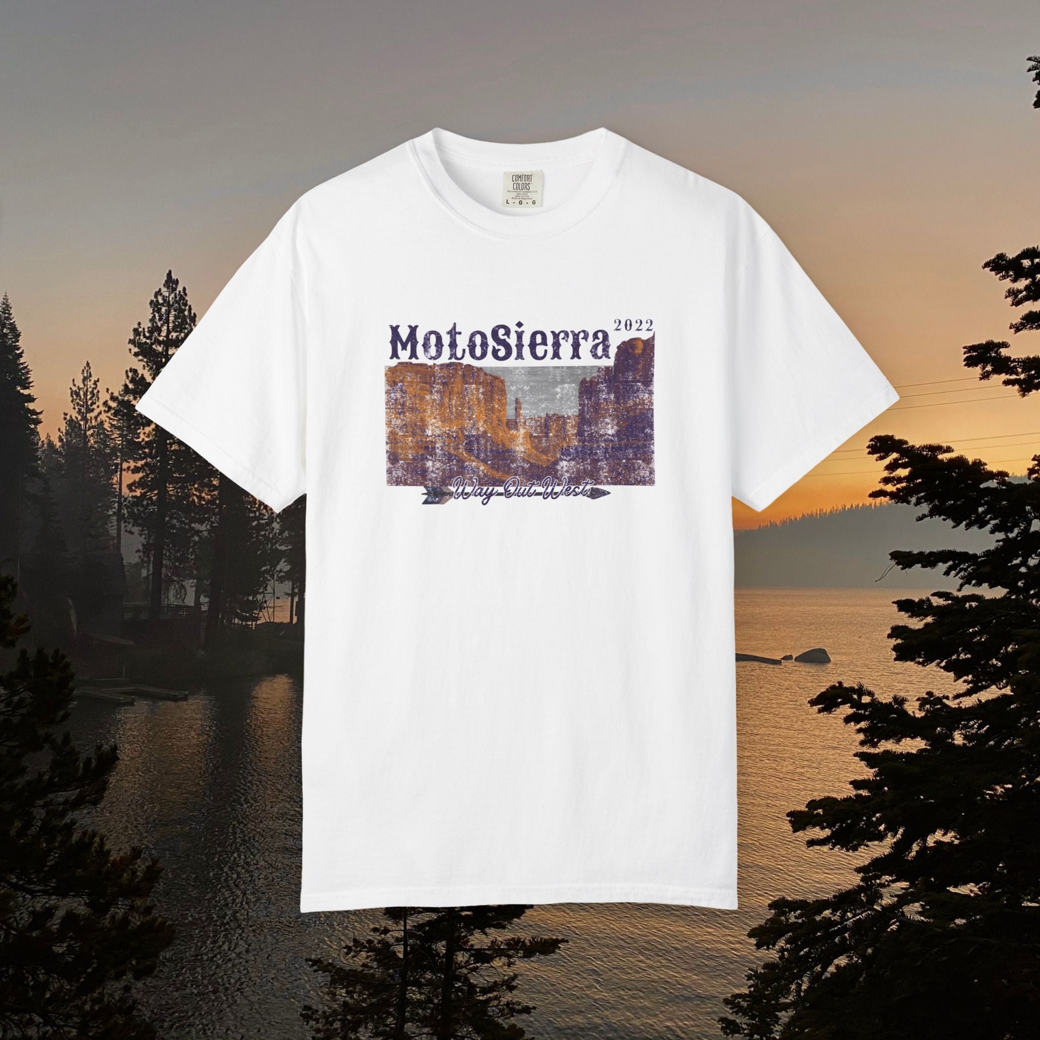 Monument Unisex Garment-Dyed T-shirt