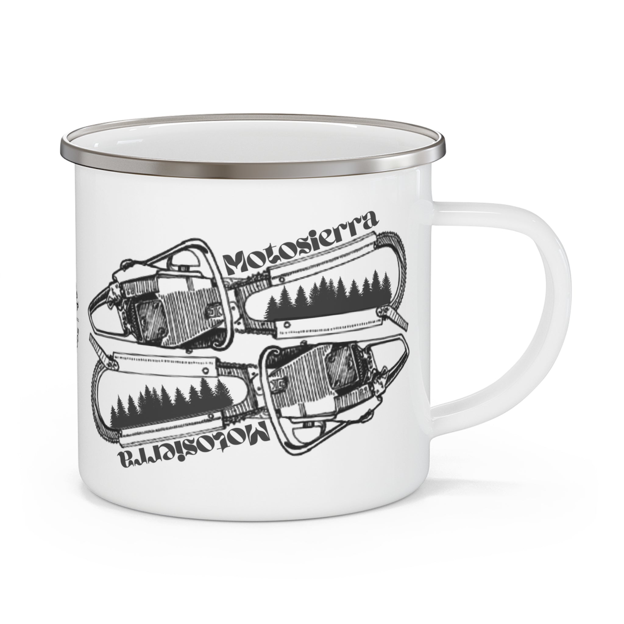 Bow Bar Enamel Camping Mug