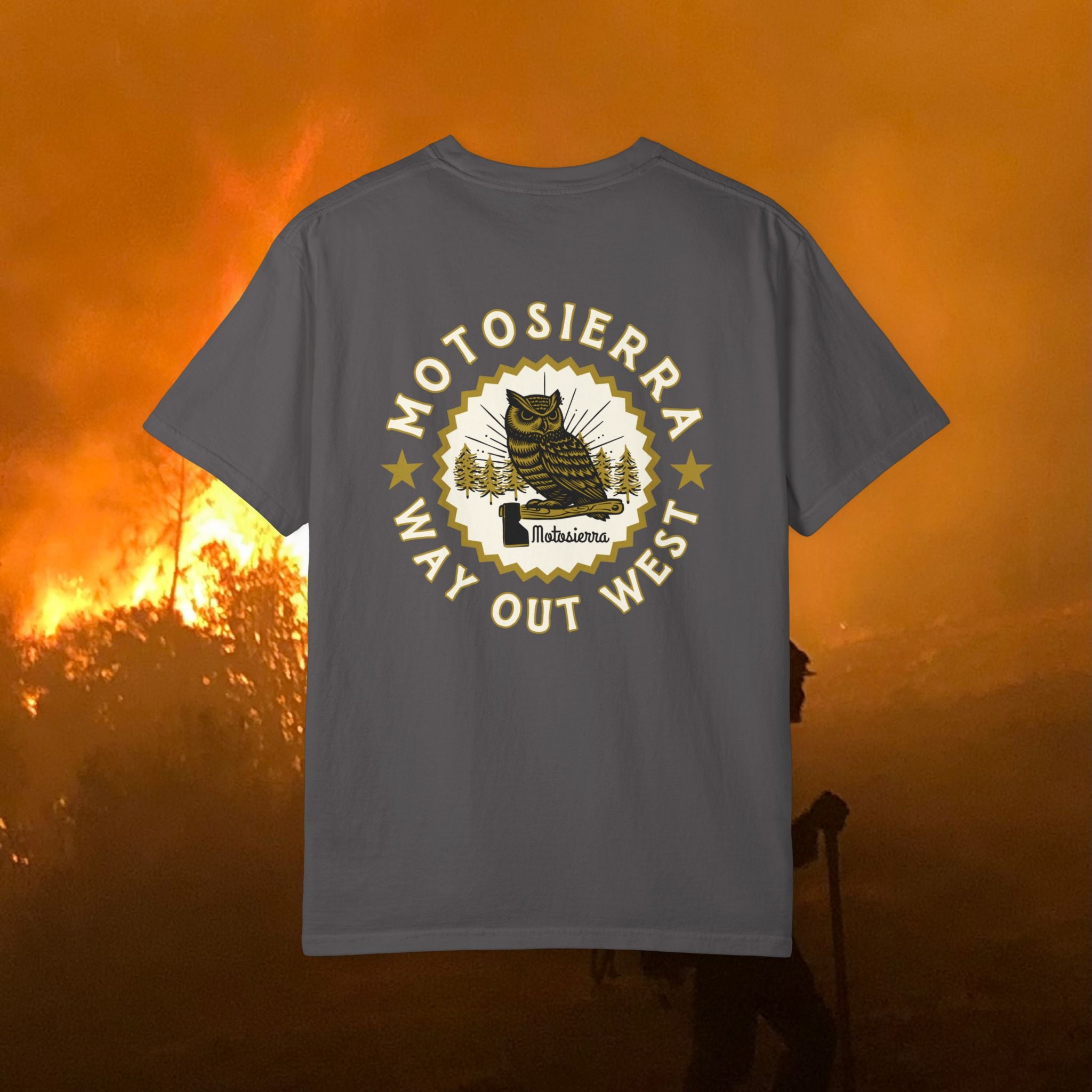 Way Out West T-Shirt | Garment-Dyed Unisex Tee