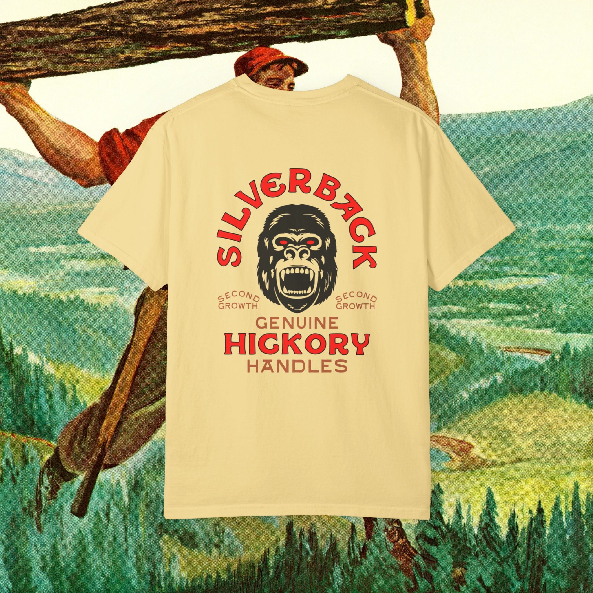 Silverback Axe Handles Unisex Garment-Dyed T-shirt