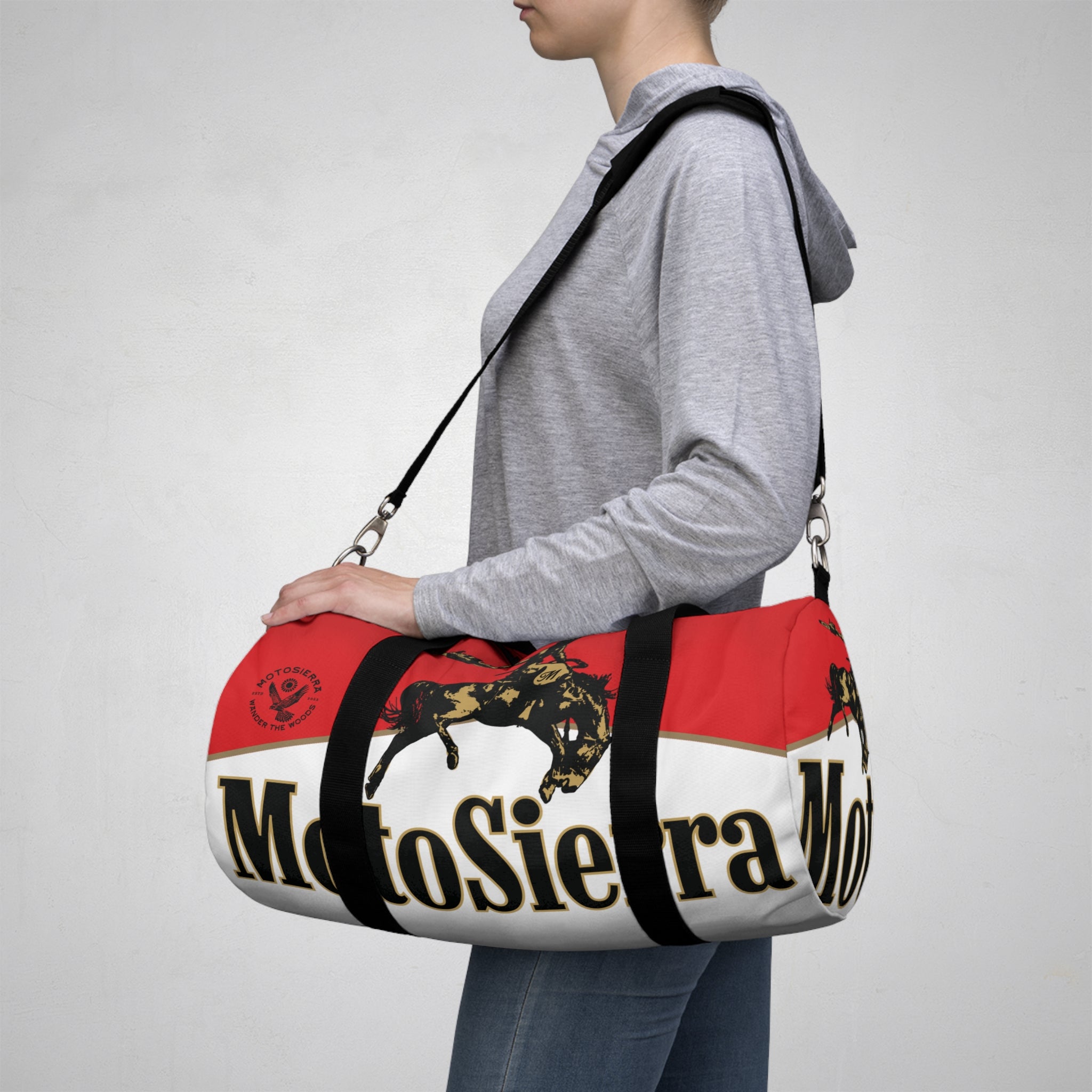 MotoSierra Classic Logo Duffel Bag