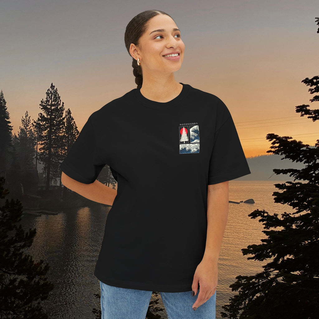 Waves Unisex Oversized Boxy Tee