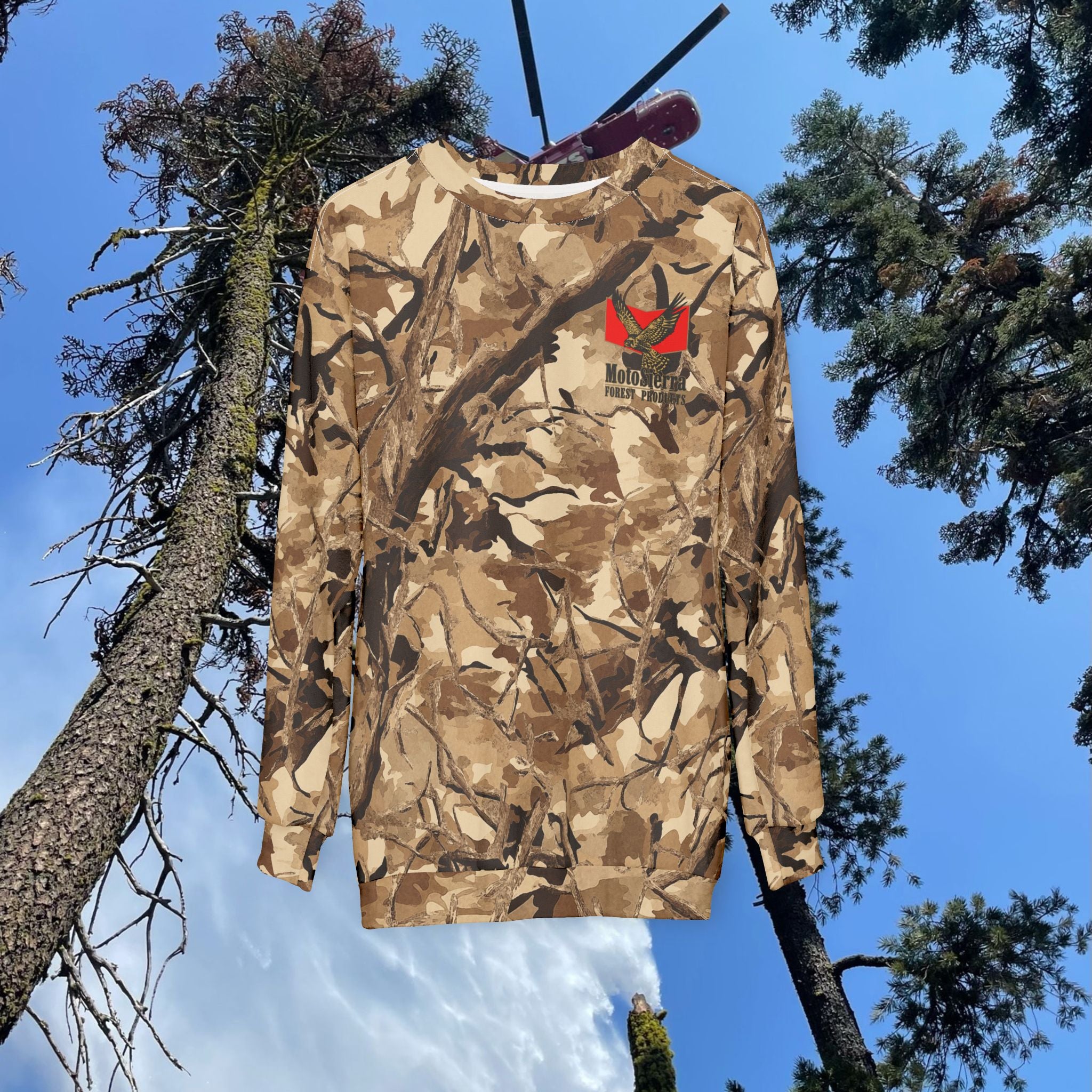 Hi-Res Camo Sweatshirt, Unisex Camo Sweater