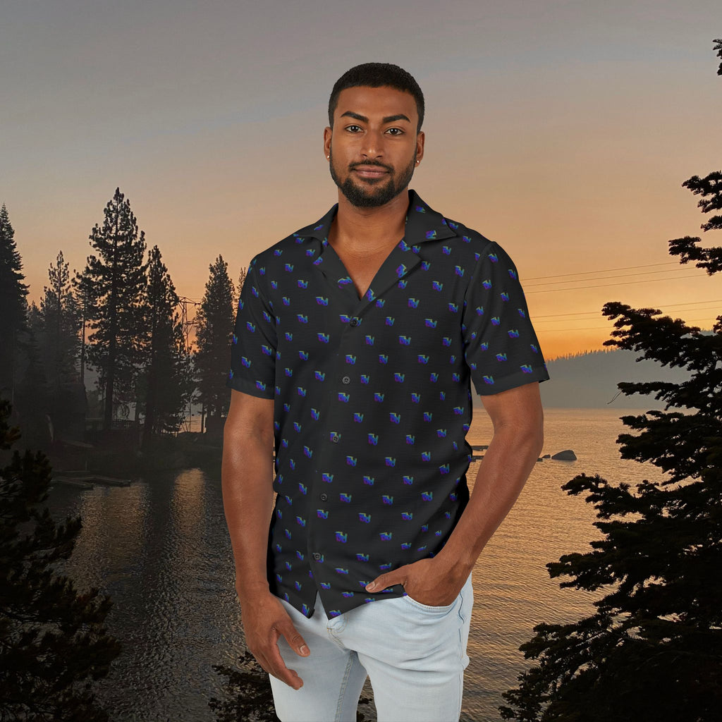 Cutter Men's Hawaiian Shirt | Chainsaw design, Vacation Wear, Summer Shirt, Beach Party Outfit, Travel Gear, Casual Style