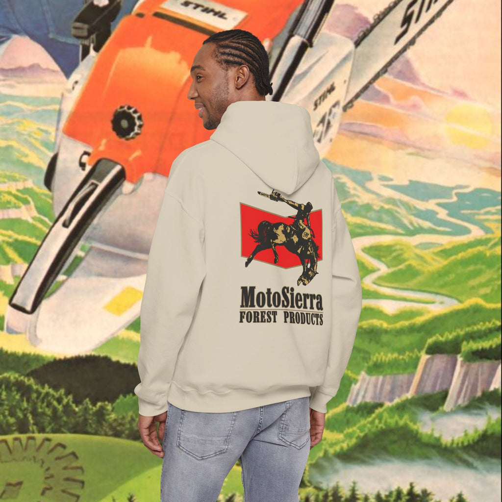 EUROPE ONLY Chevron Cowboy Logo Unisex Heavy Blend™ Hooded Sweatshirt