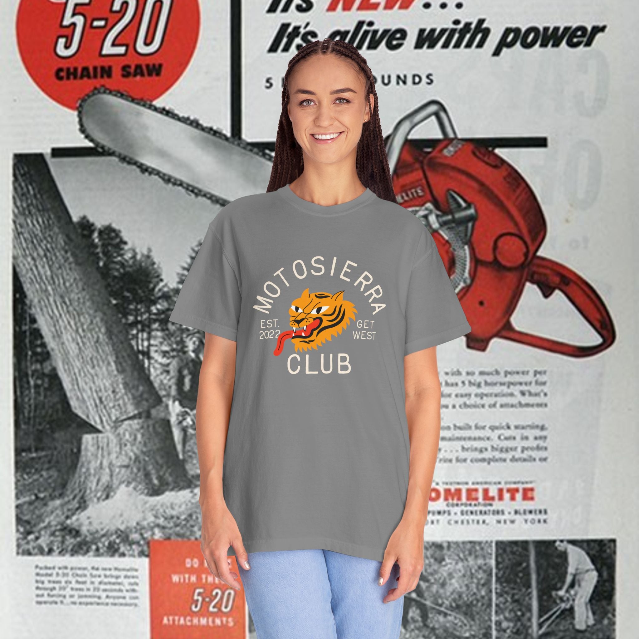 Vladivostok Unisex Garment-Dyed T-shirt