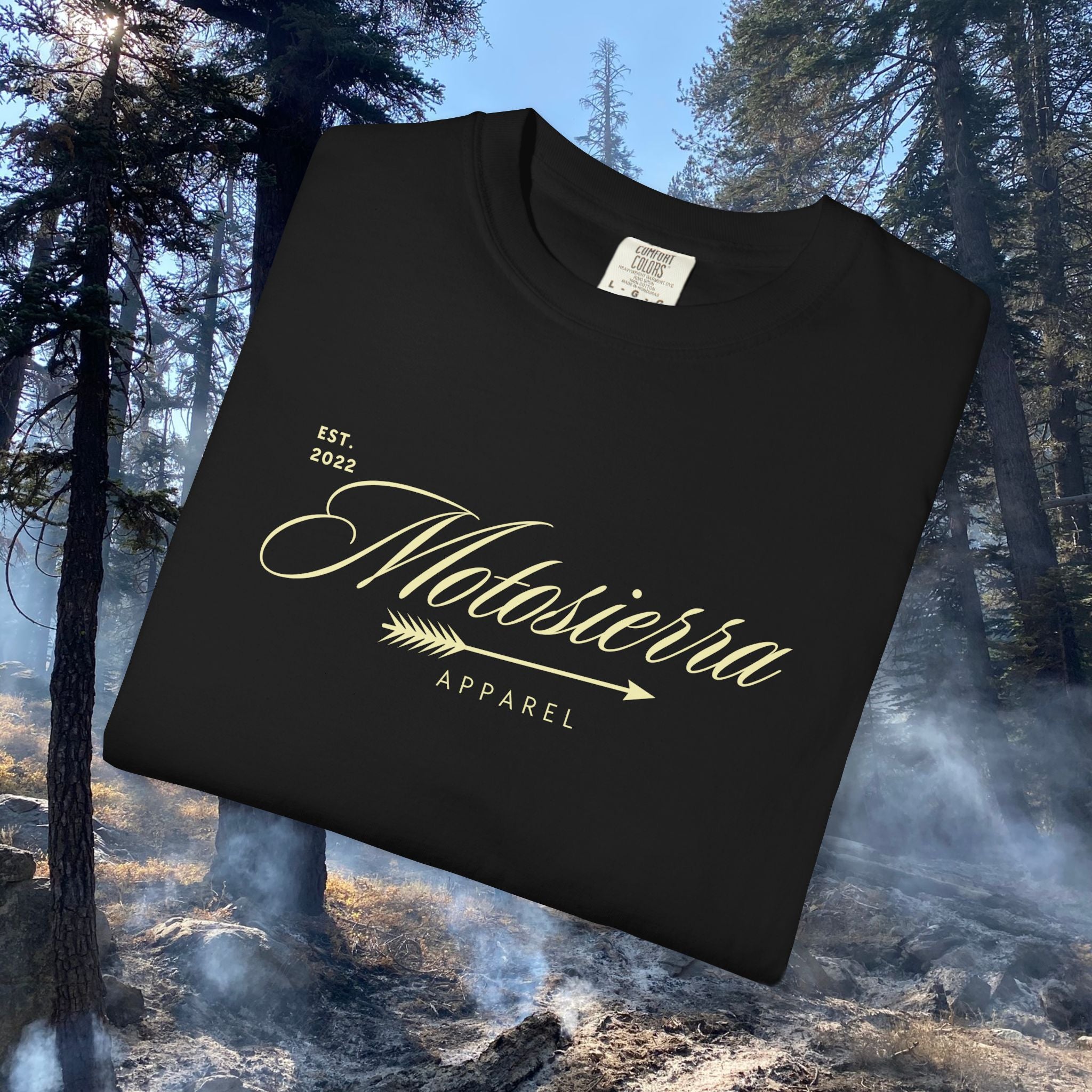 Script Logo Unisex Garment-Dyed T-shirt