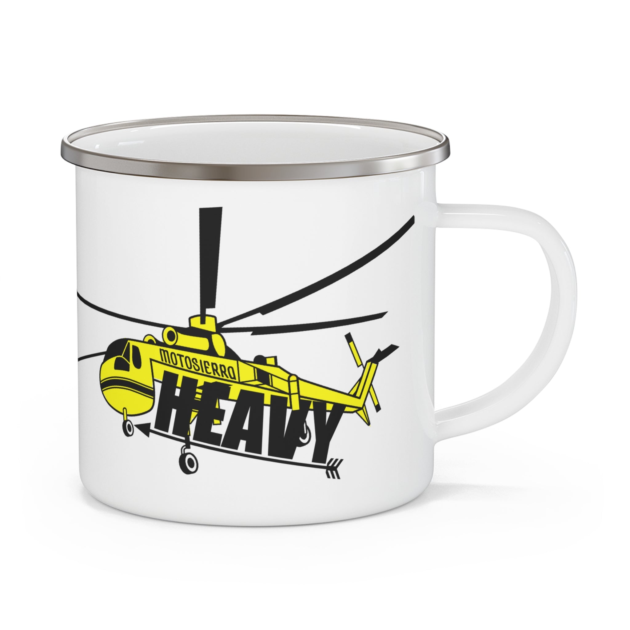 Big Zero Enamel Camping Mug