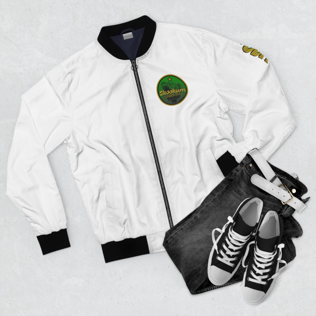 White Skookum Men's Bomber Jacket