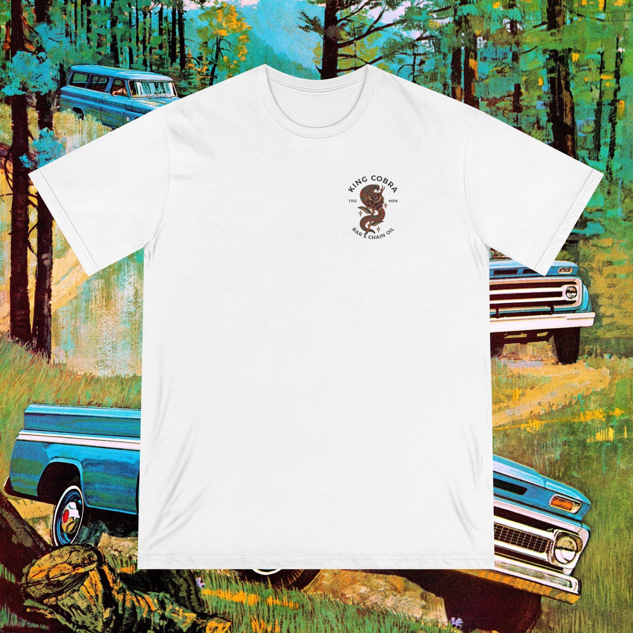 King Cobra Bar Oil Organic Staple T-shirt