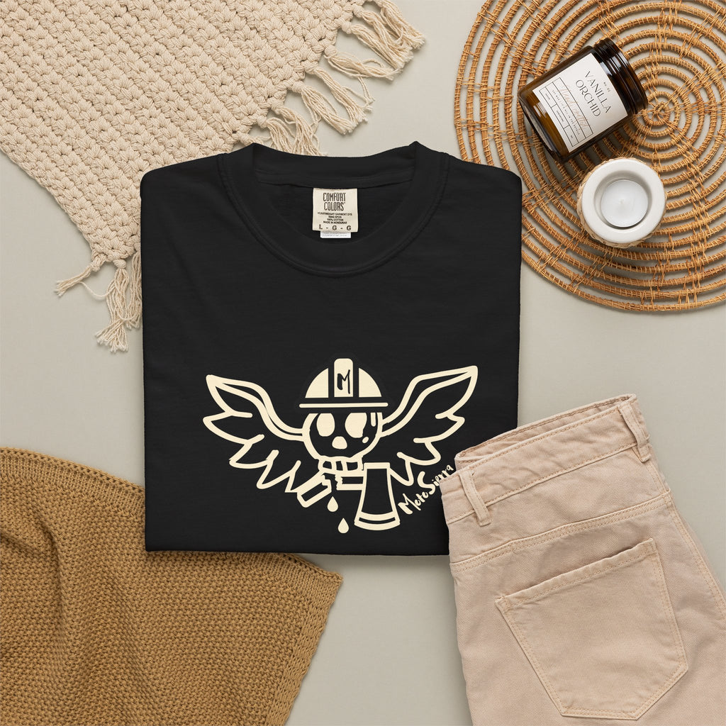 Les Halles Unisex Garment-Dyed T-shirt