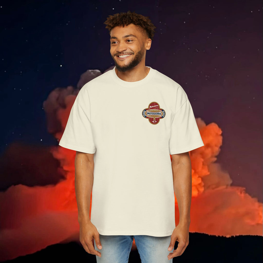 Axe Label Men's Heavy Oversized Tee