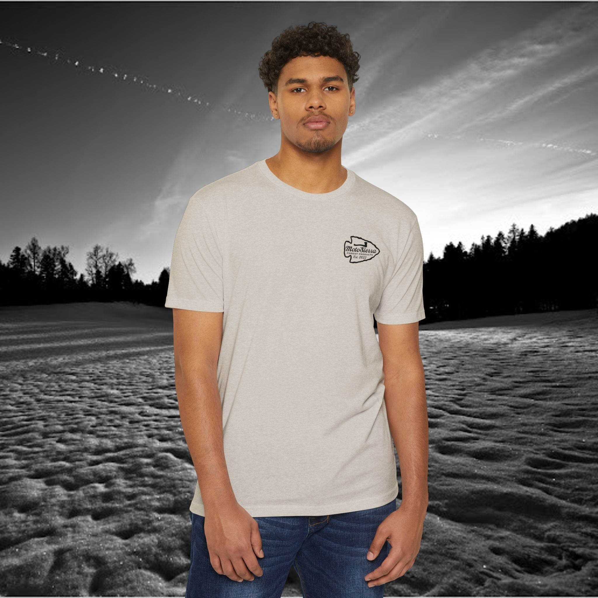 Way Out West Unisex CVC Jersey T-shirt