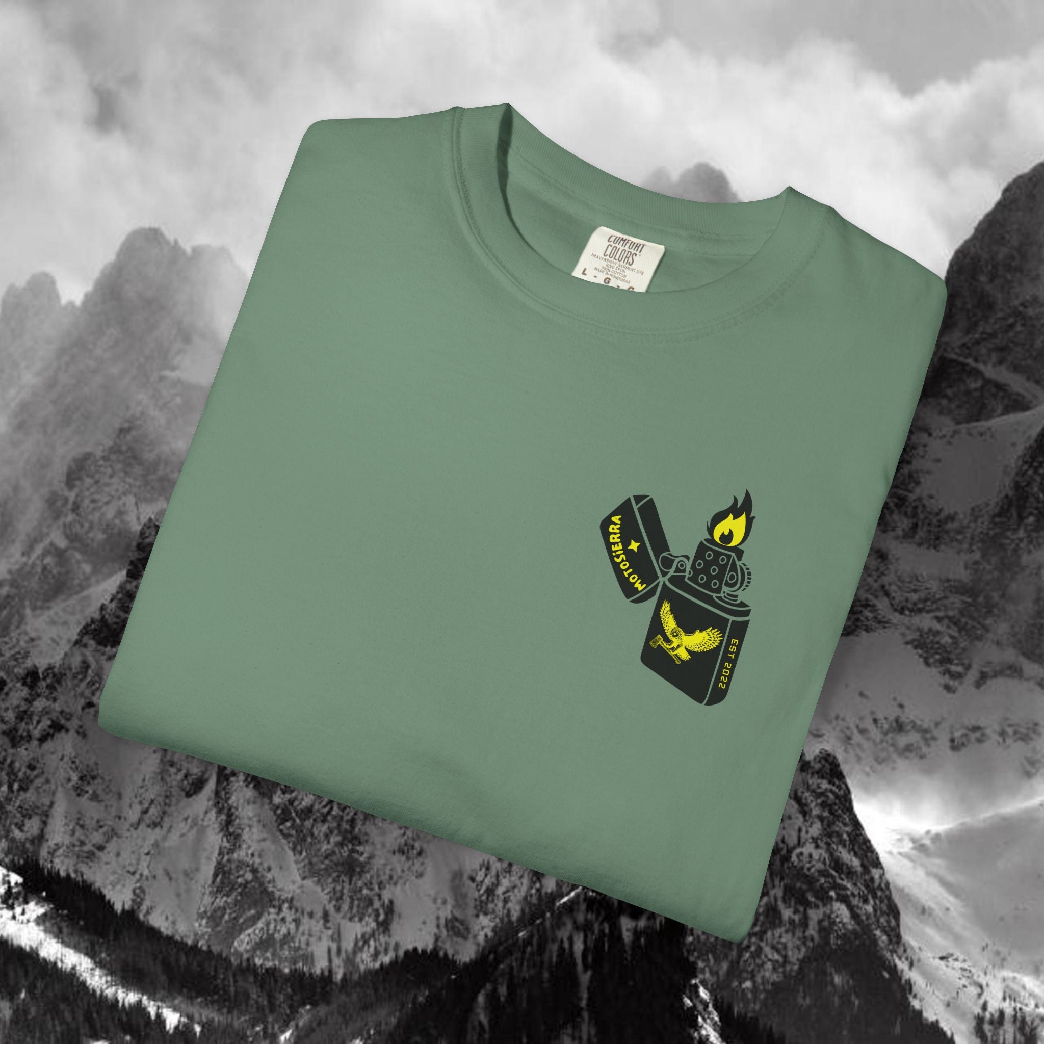 Flint Unisex Garment-Dyed T-shirt