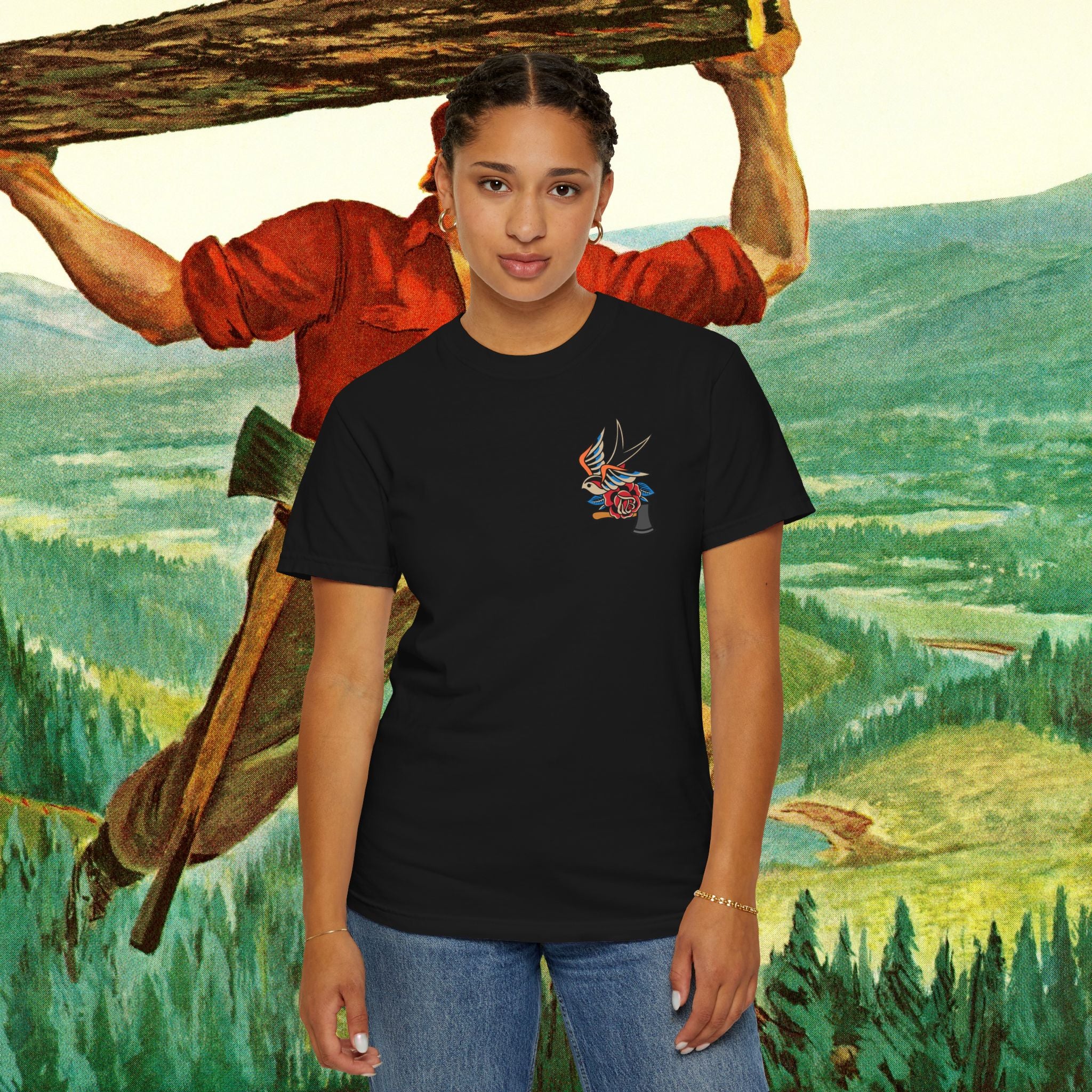 Cornell Unisex Garment-Dyed T-shirt