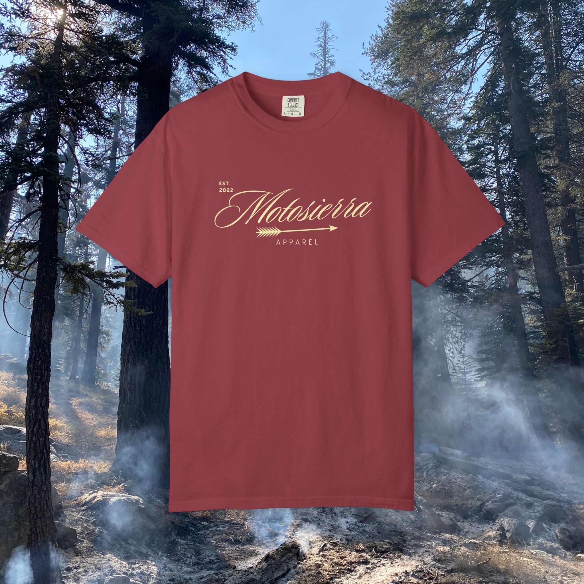 Script Logo Unisex Garment-Dyed T-shirt