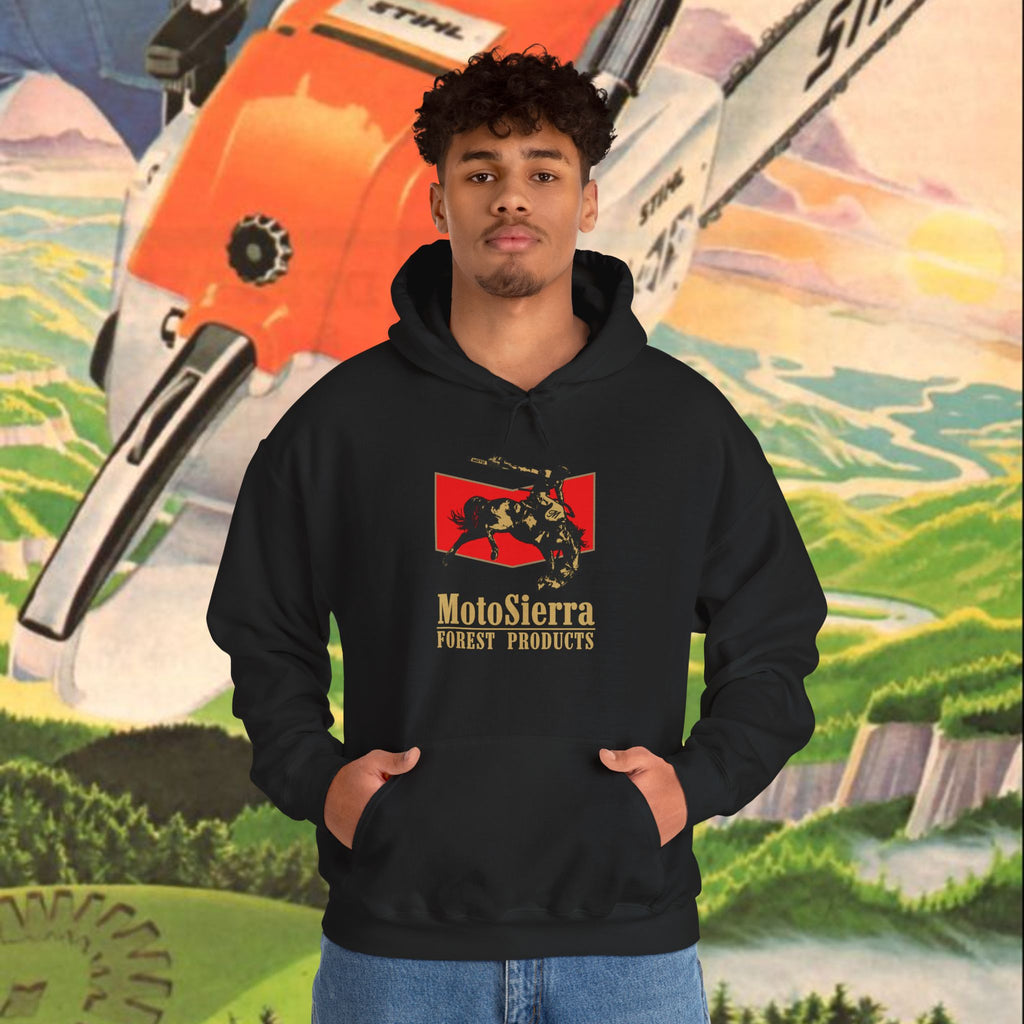 EUROPE ONLY Chevron Cowboy Logo Unisex Heavy Blend™ Hooded Sweatshirt