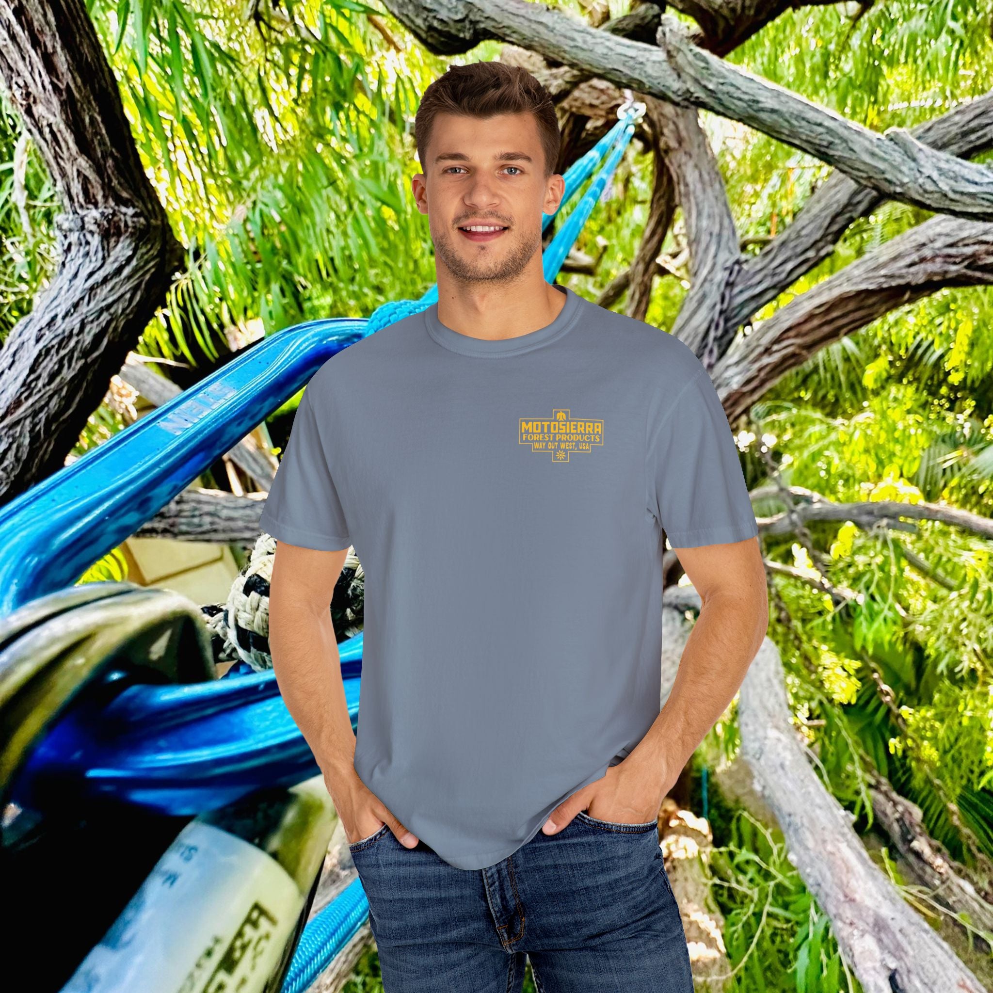 Eagle Unisex Garment-Dyed T-shirt
