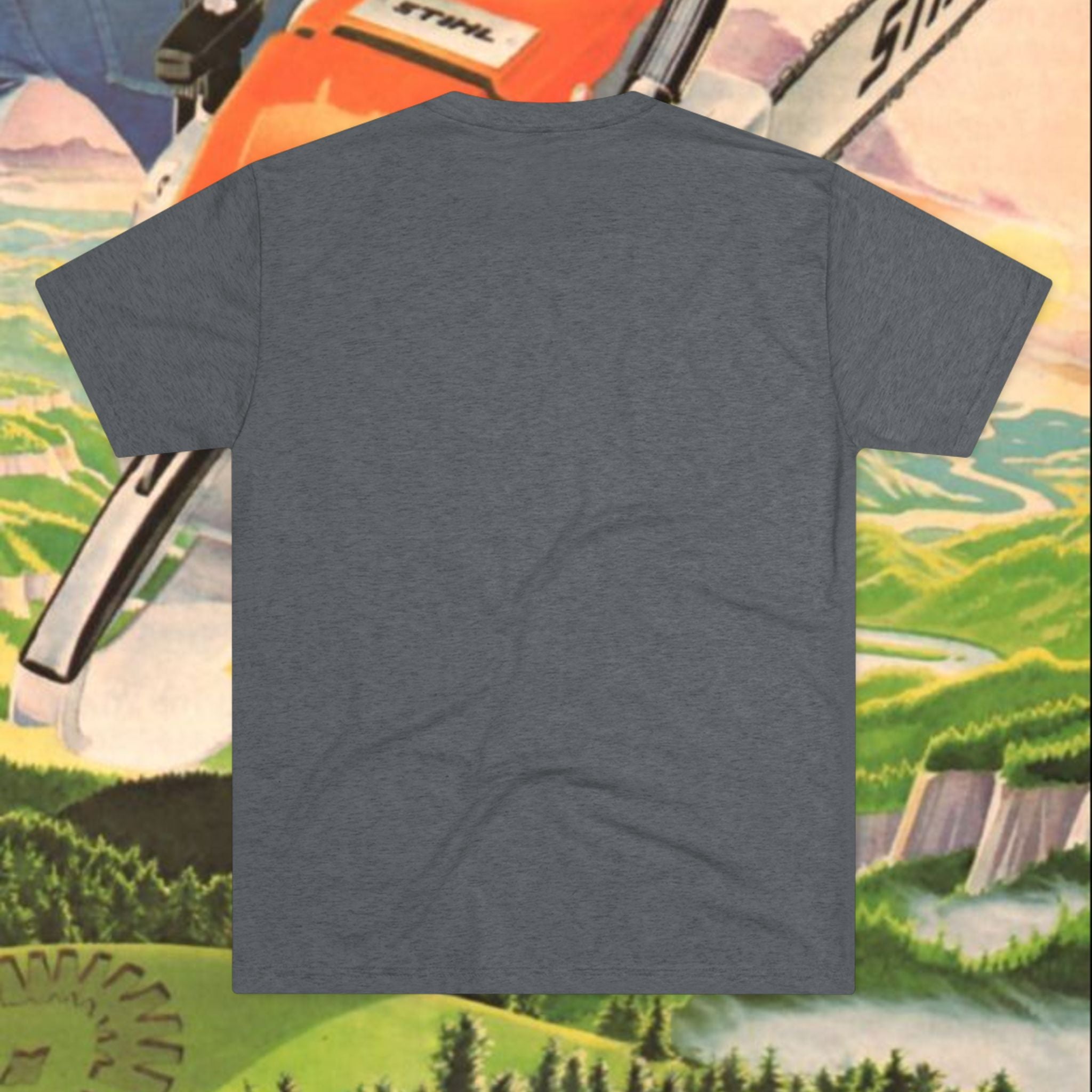 Mr. Pink Unisex Tri-Blend Crew Tee