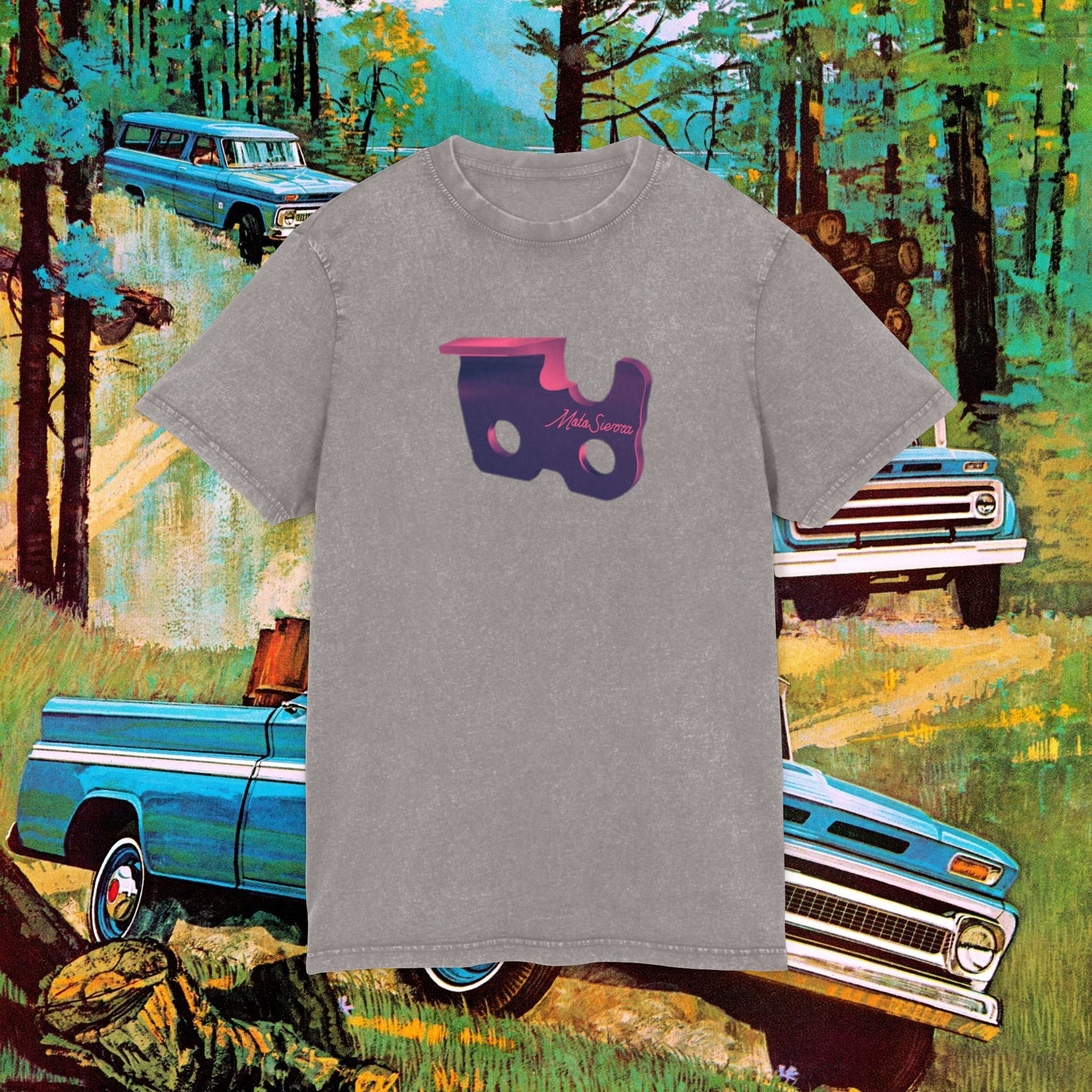 EUROPE ONLY Cutter Acid Washed Chainsaw Tee