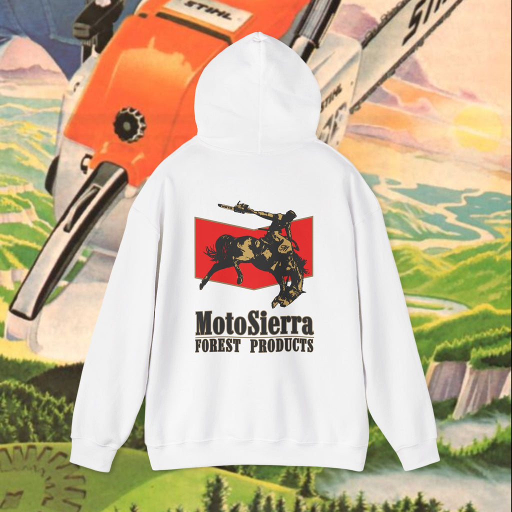 EUROPE ONLY Chevron Cowboy Logo Unisex Heavy Blend™ Hooded Sweatshirt