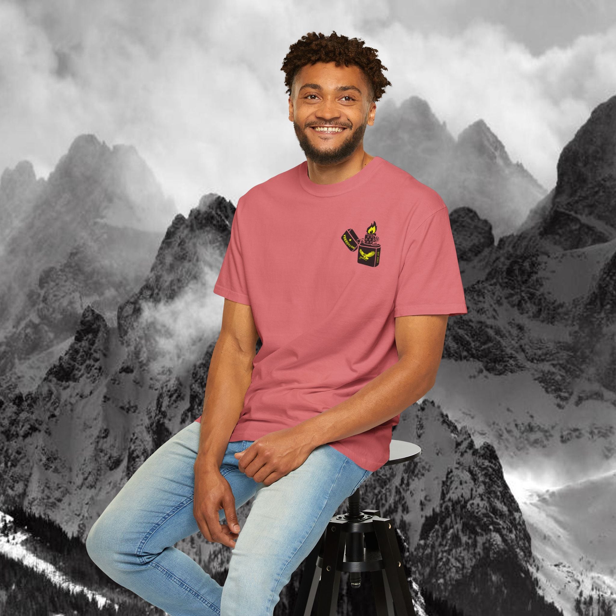 Flint Unisex Garment-Dyed T-shirt