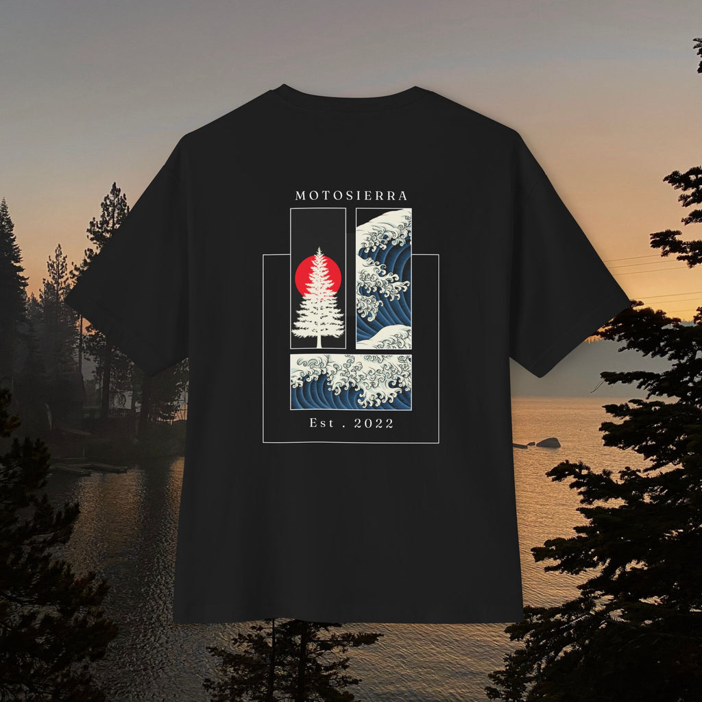 Waves Unisex Oversized Boxy Tee