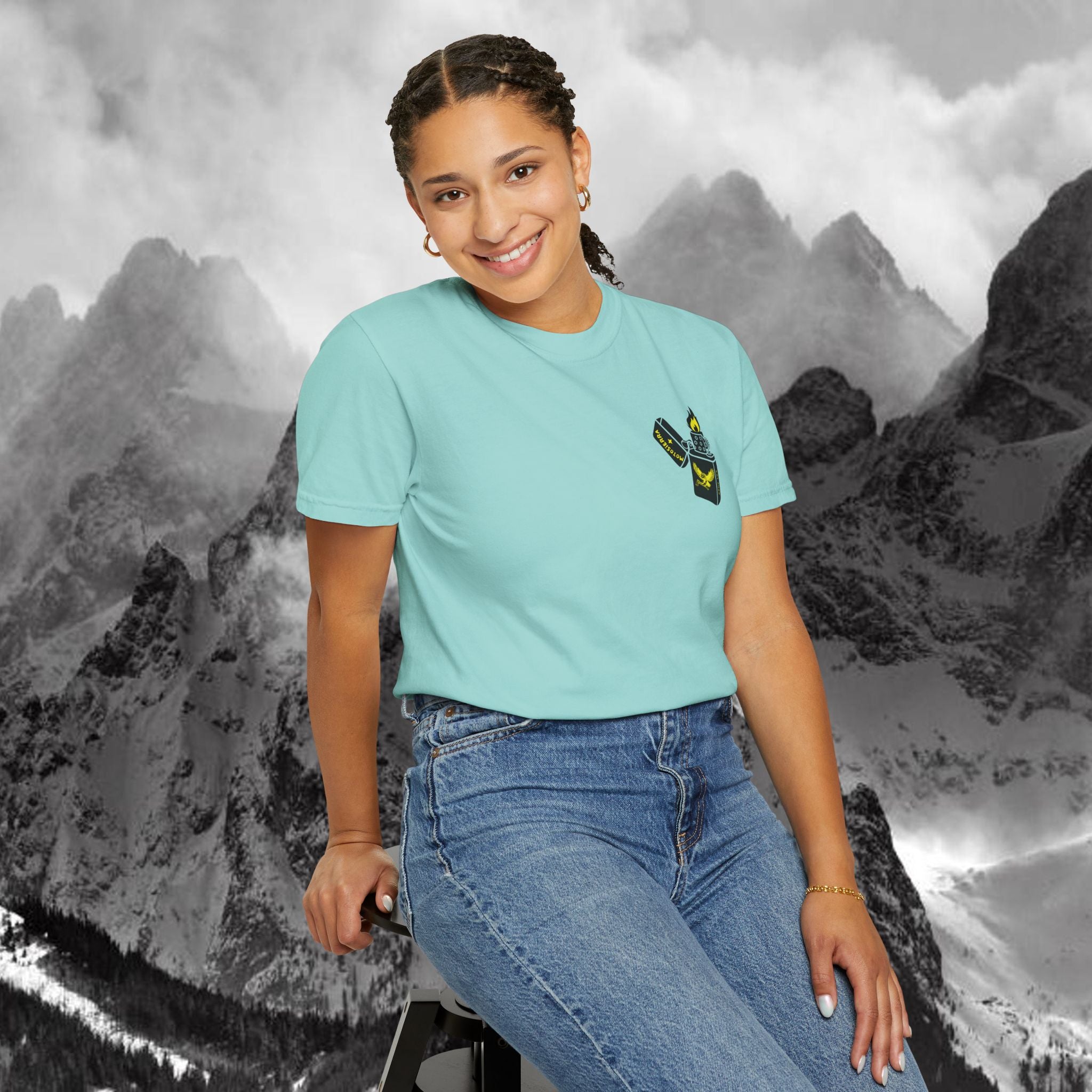 Flint Unisex Garment-Dyed T-shirt