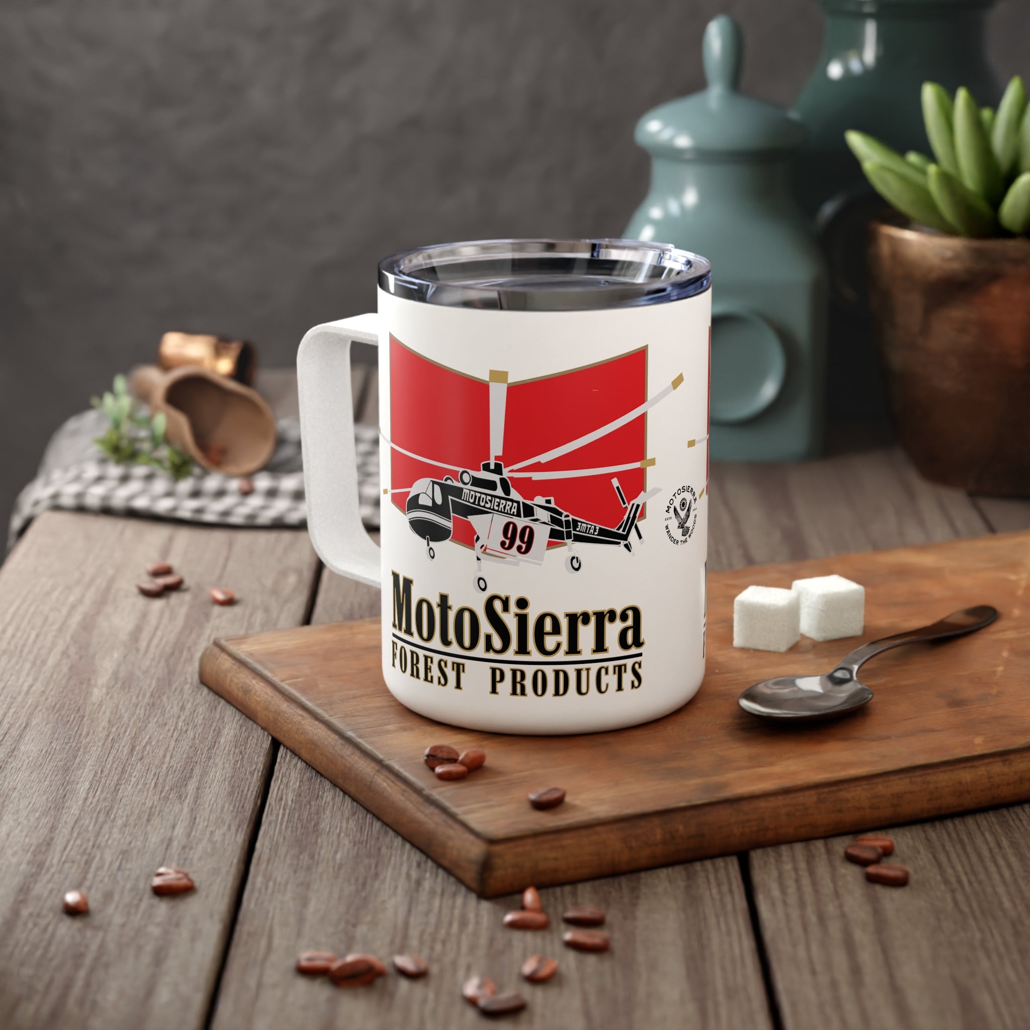 Crane Insulated Travel Mug, Camping Coffee Cup