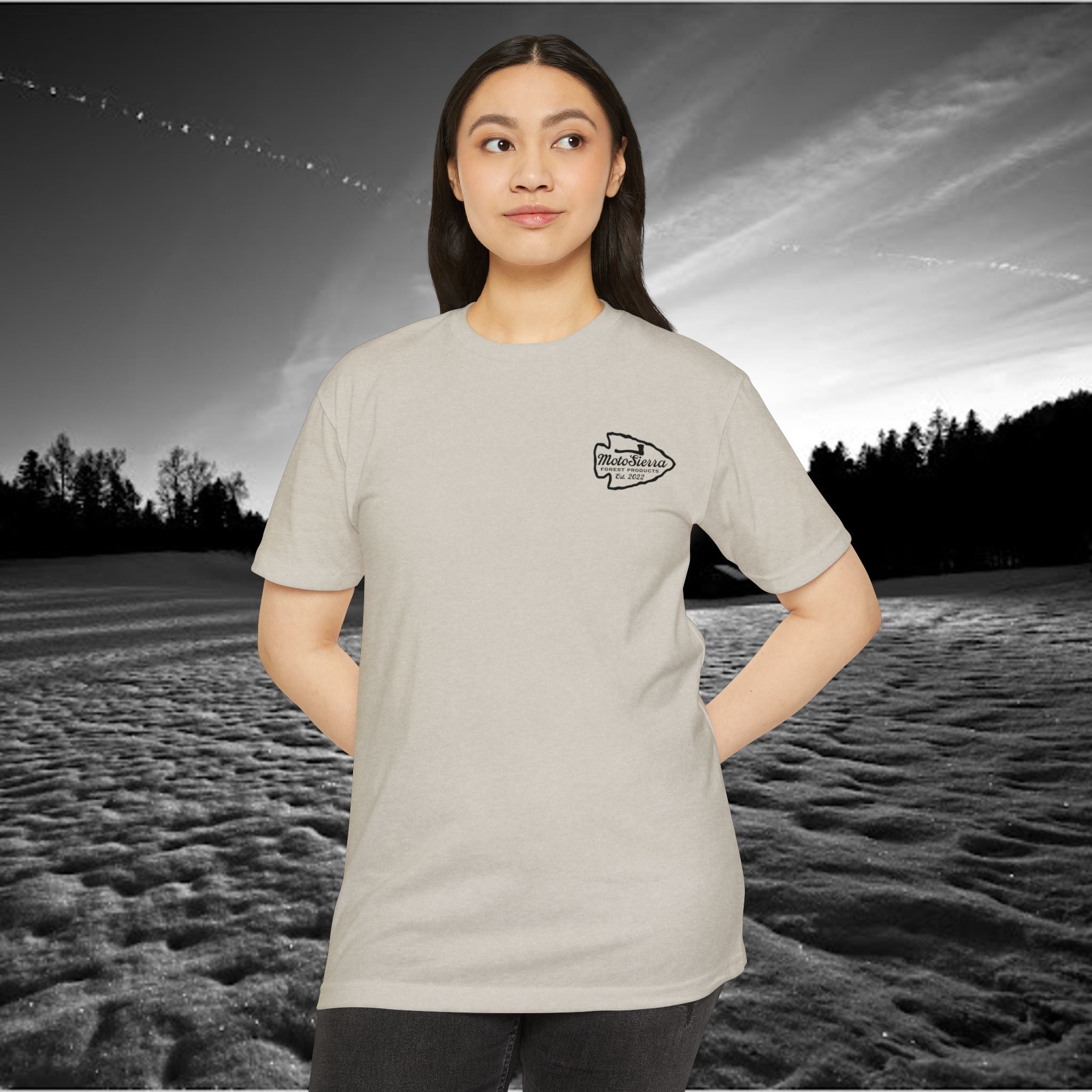 Way Out West Unisex CVC Jersey T-shirt