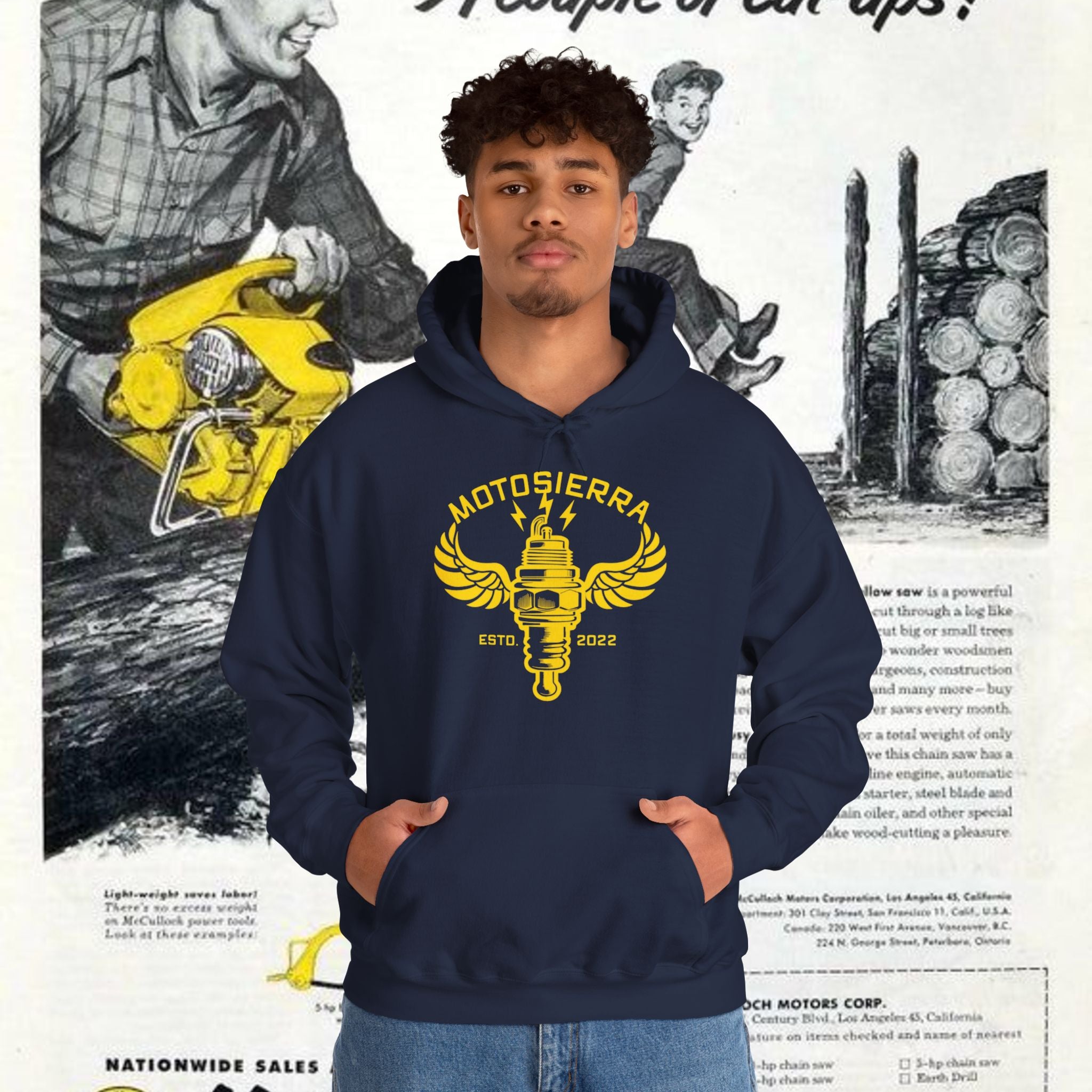 EUROPE ONLY Spark Plug Unisex Heavy Blend™ Hooded Sweatshirt