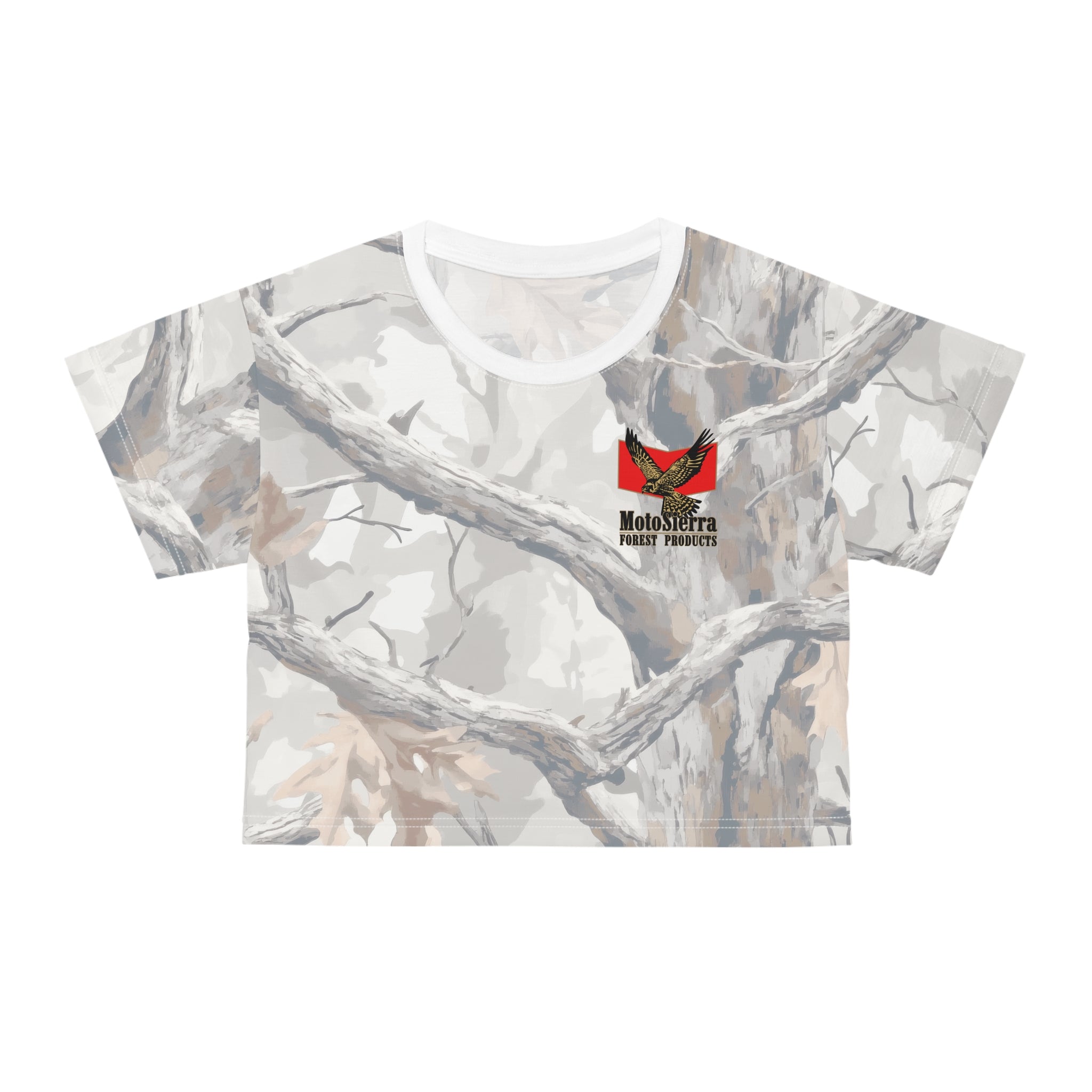 Ghost Camo Crop Tee