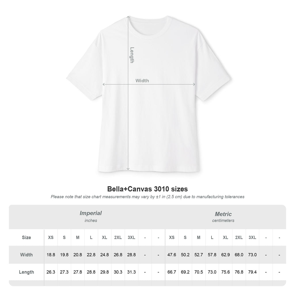 Skilled Labor Red Unisex Oversized Boxy Tee