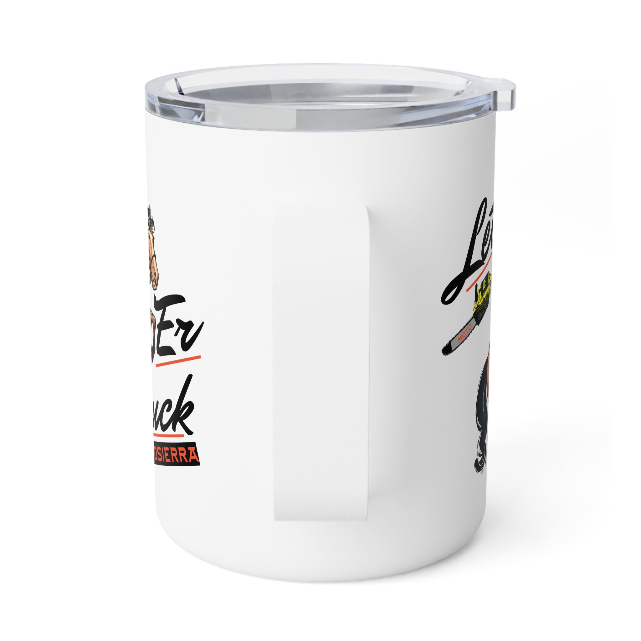 Let 'Er Buck Insulated Coffee Mug, 10oz