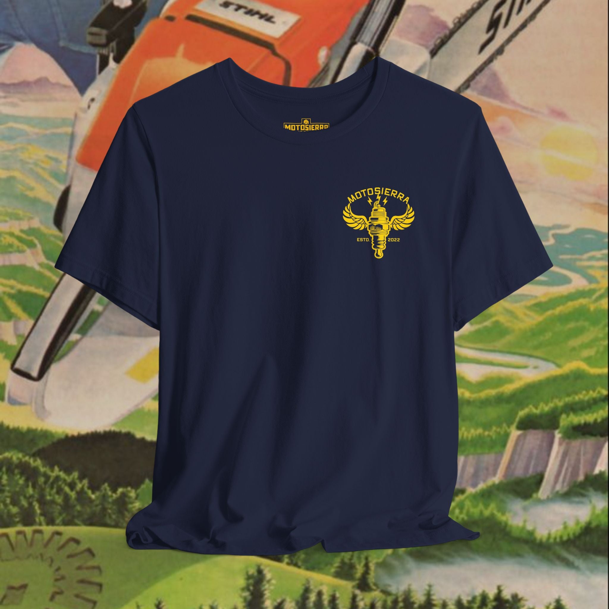 NGK Yellow Unisex Jersey Short Sleeve Tee