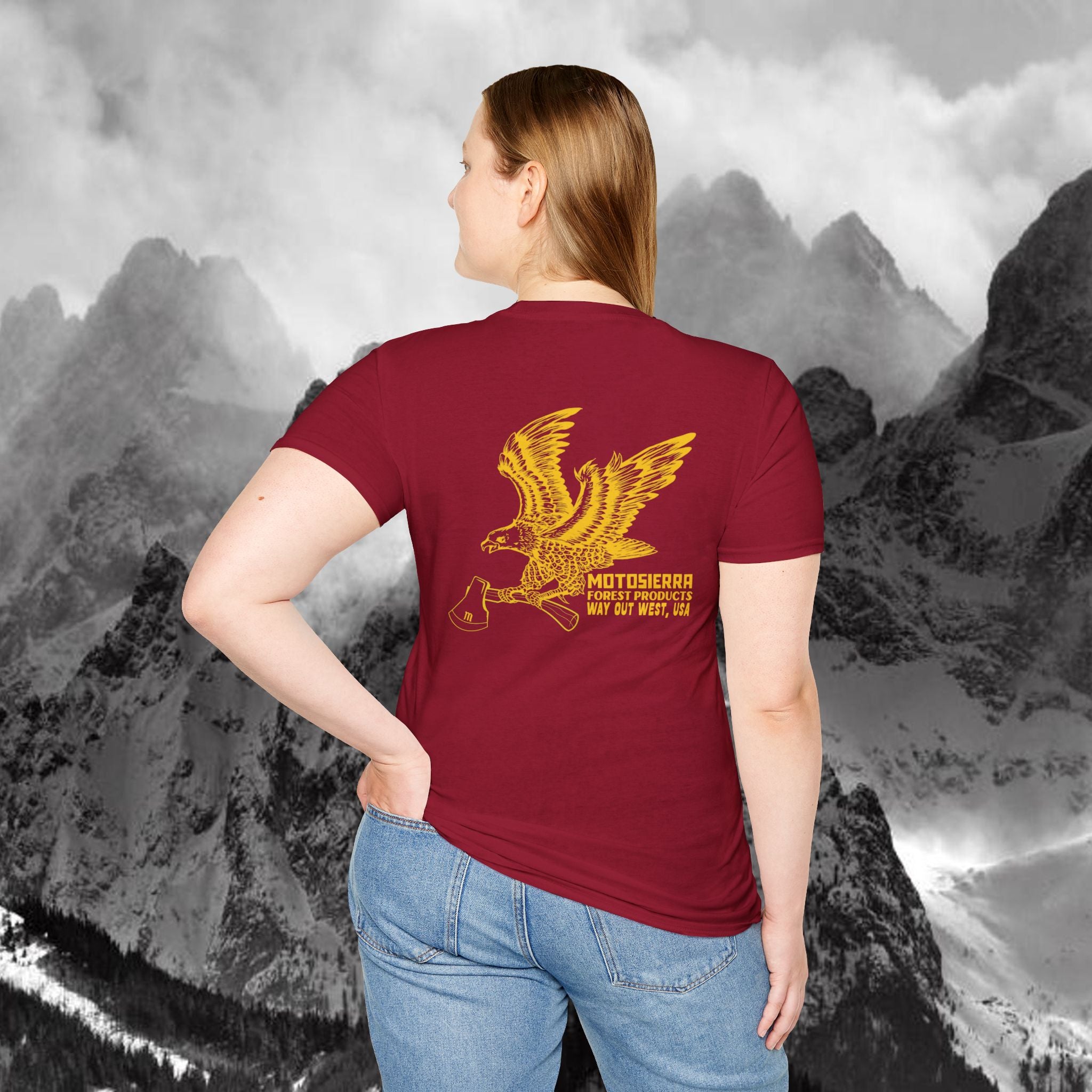 Yellow Eagle Unisex Softstyle T-Shirt