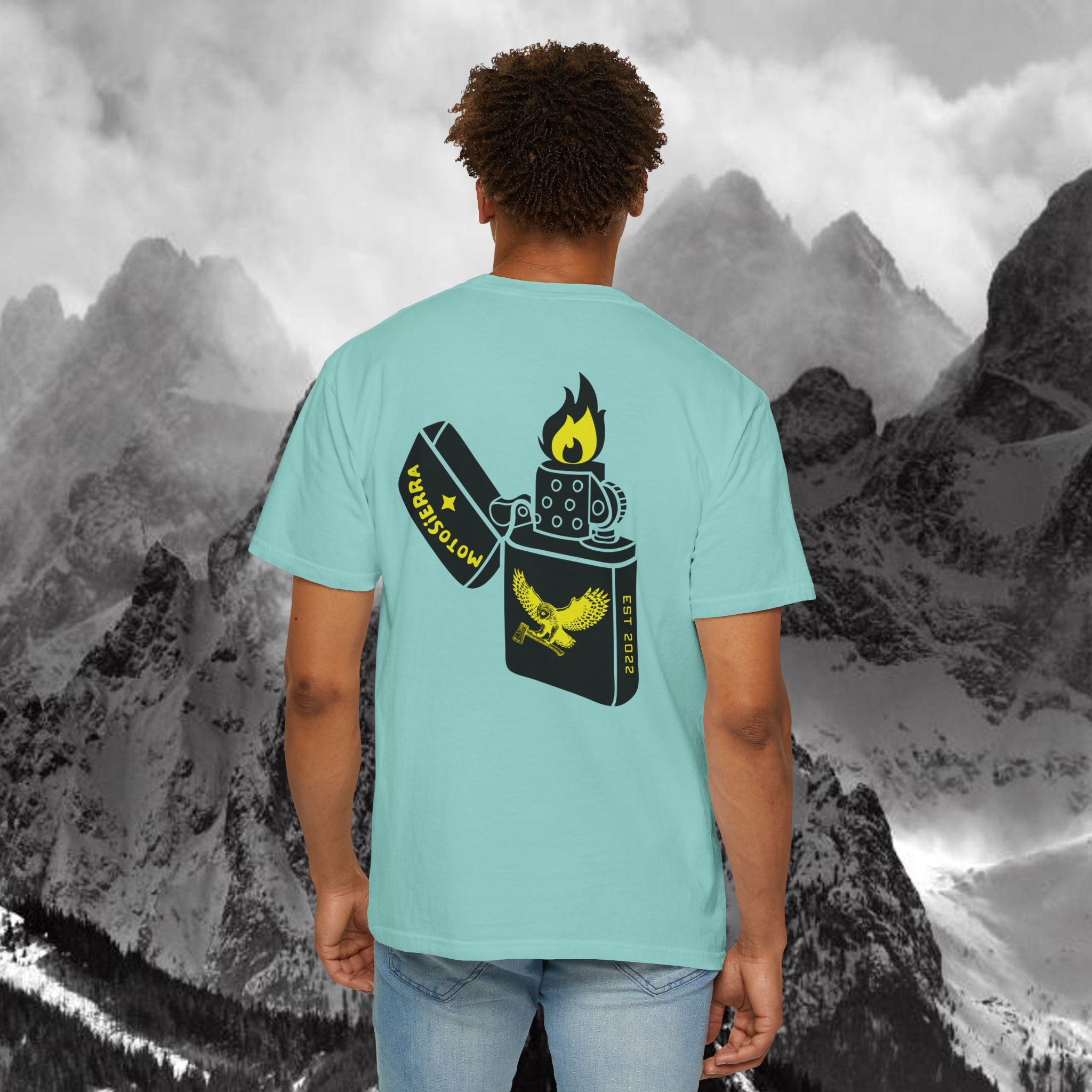Flint Unisex Garment-Dyed T-shirt